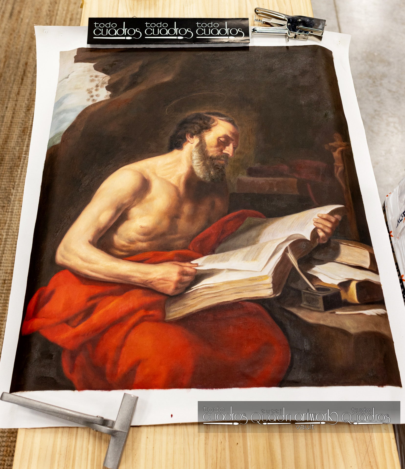 San Girolamo che legge, Murillo