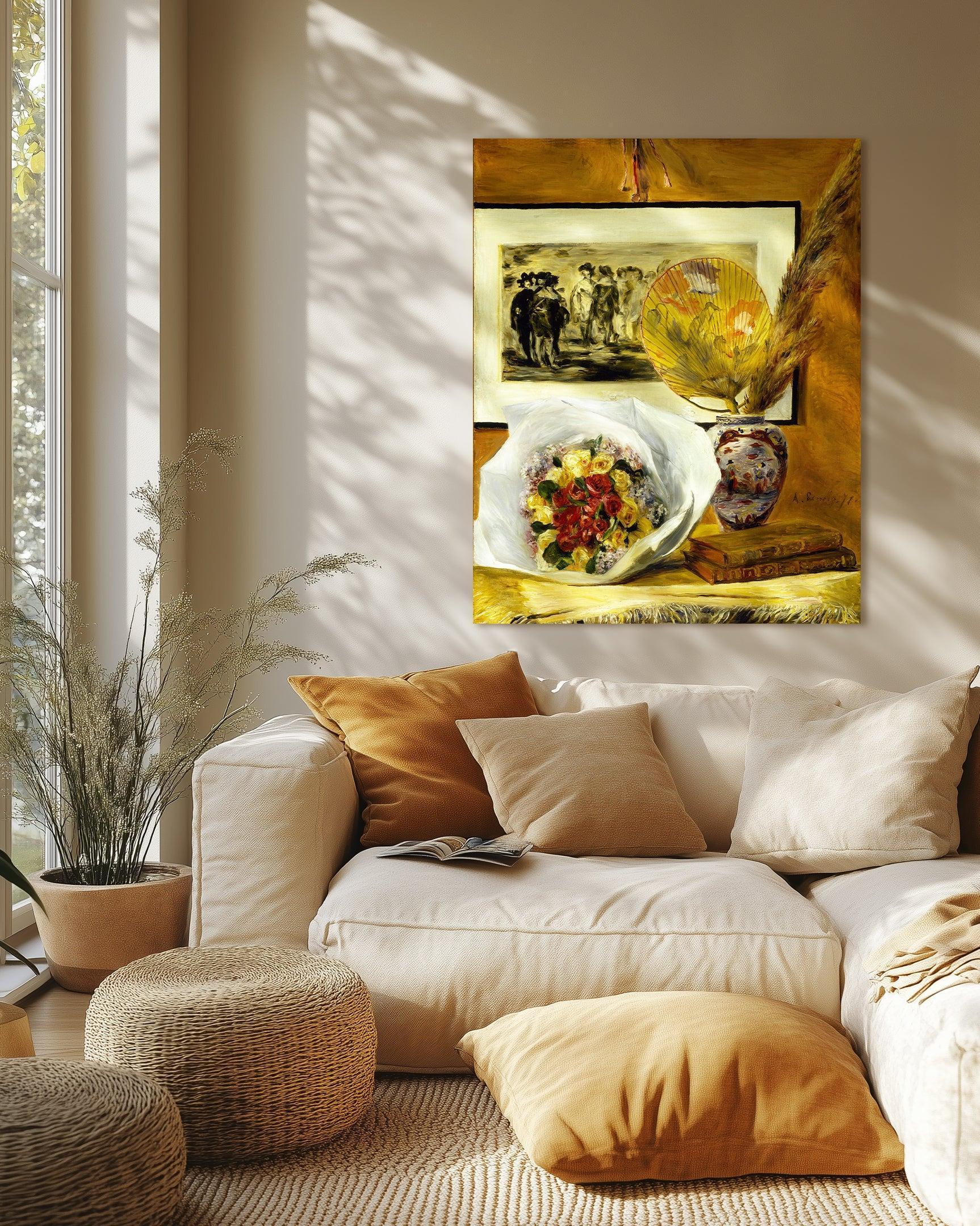 Natura morta con bouquet, Renoir