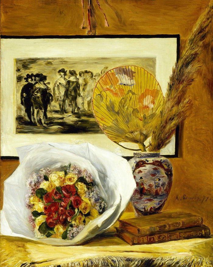 Natura morta con bouquet, Renoir