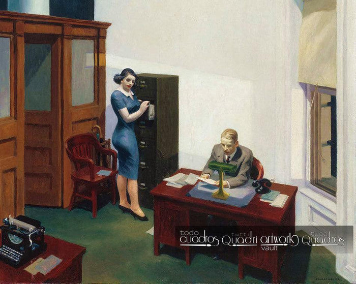 Ufficio di notte, Hopper