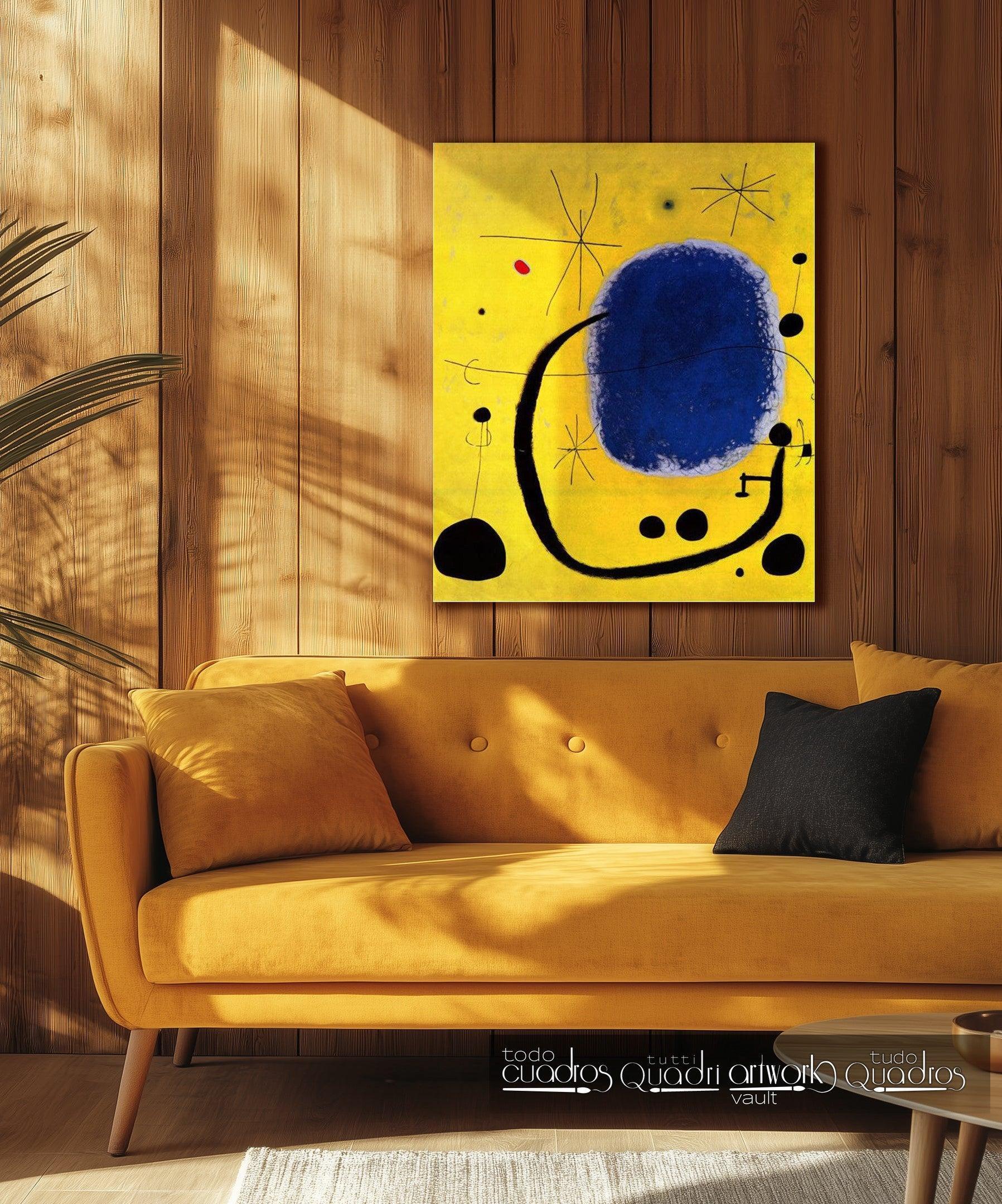 L’oro dell’azzurro, Miró