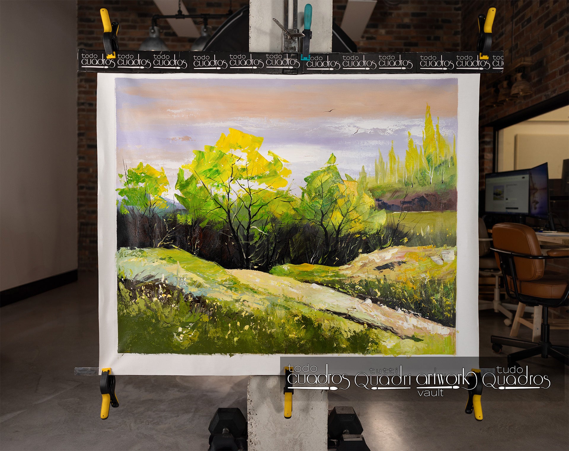 Alberi del Monte, Olio di Paesaggio