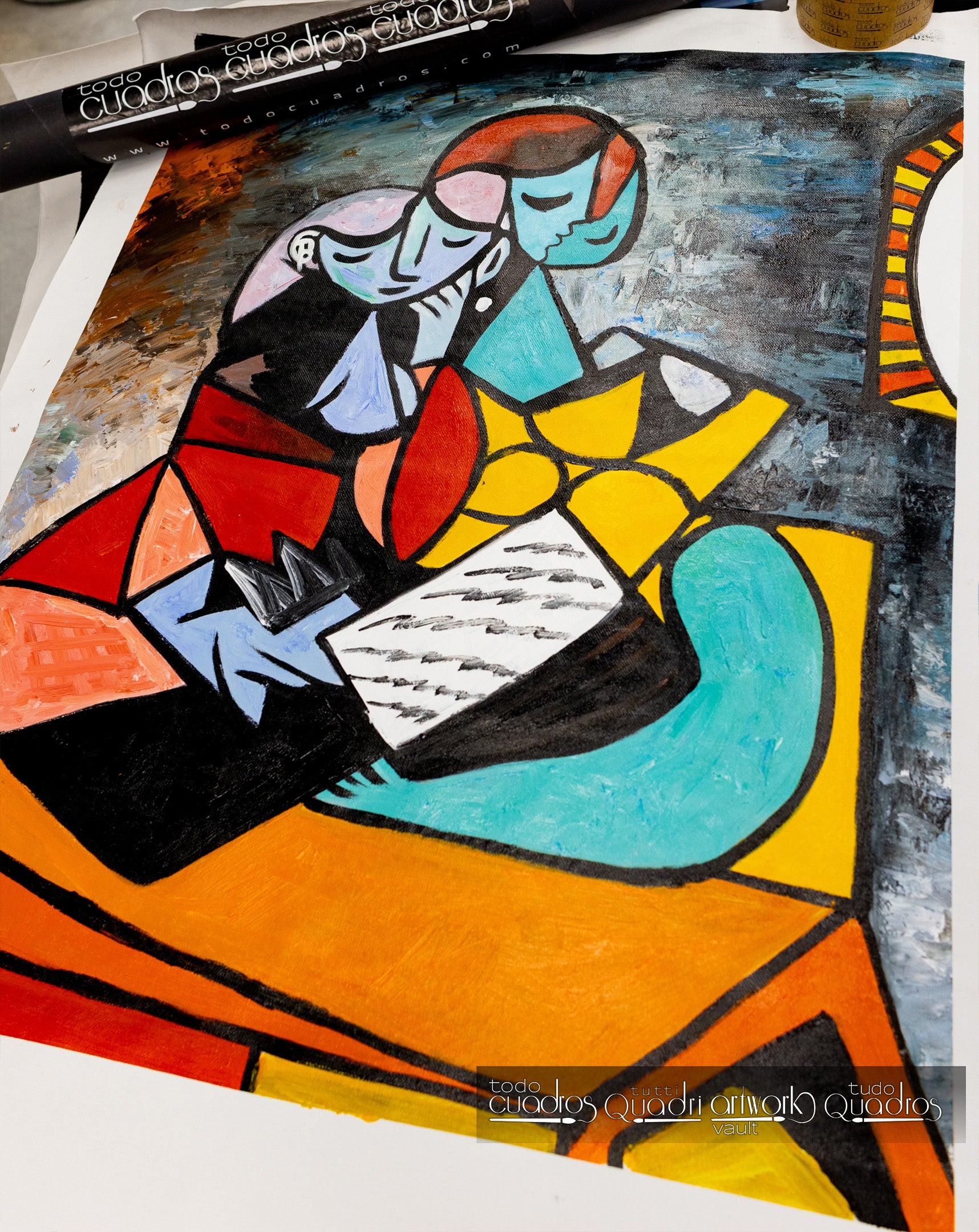 La lezione, Picasso