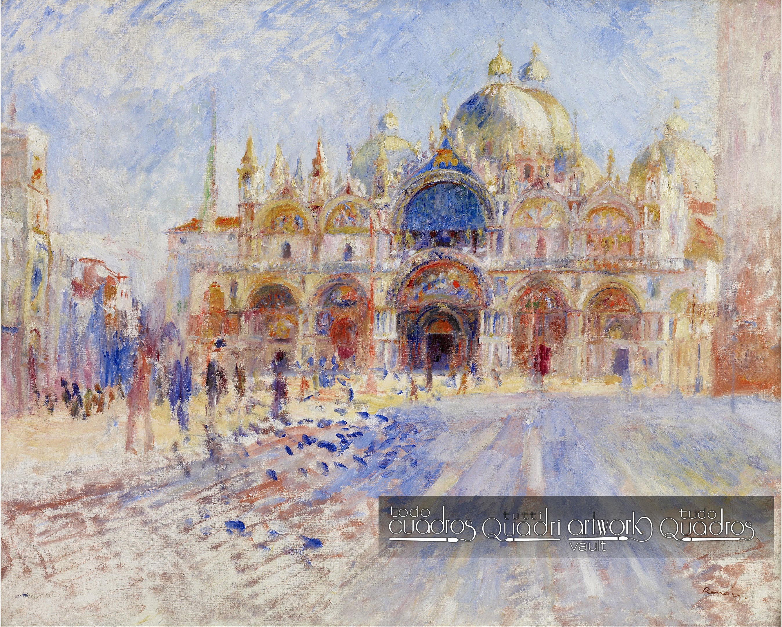 La Piazza San Marco, Renoir