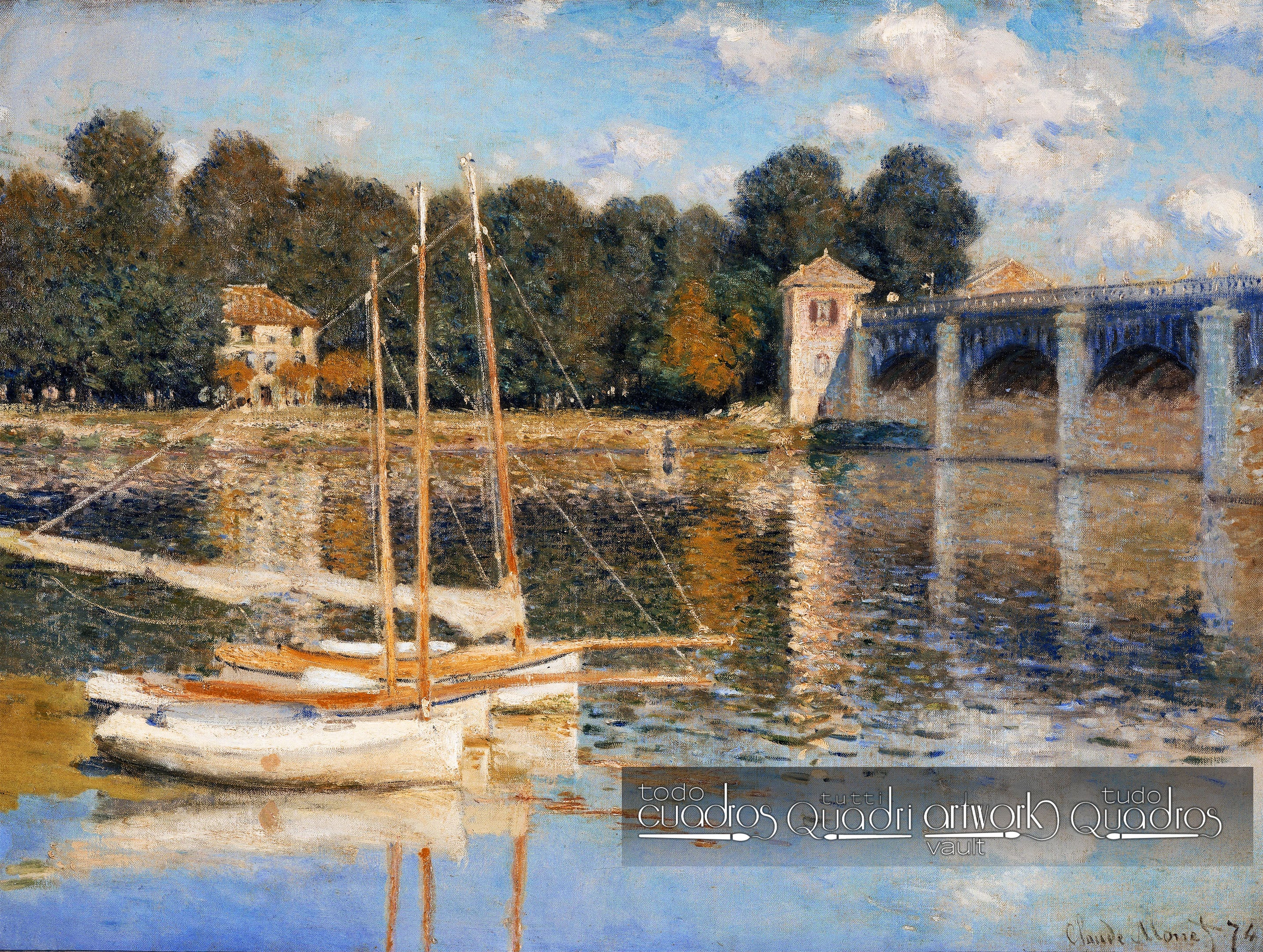 Il ponte ad Argenteuil, Monet
