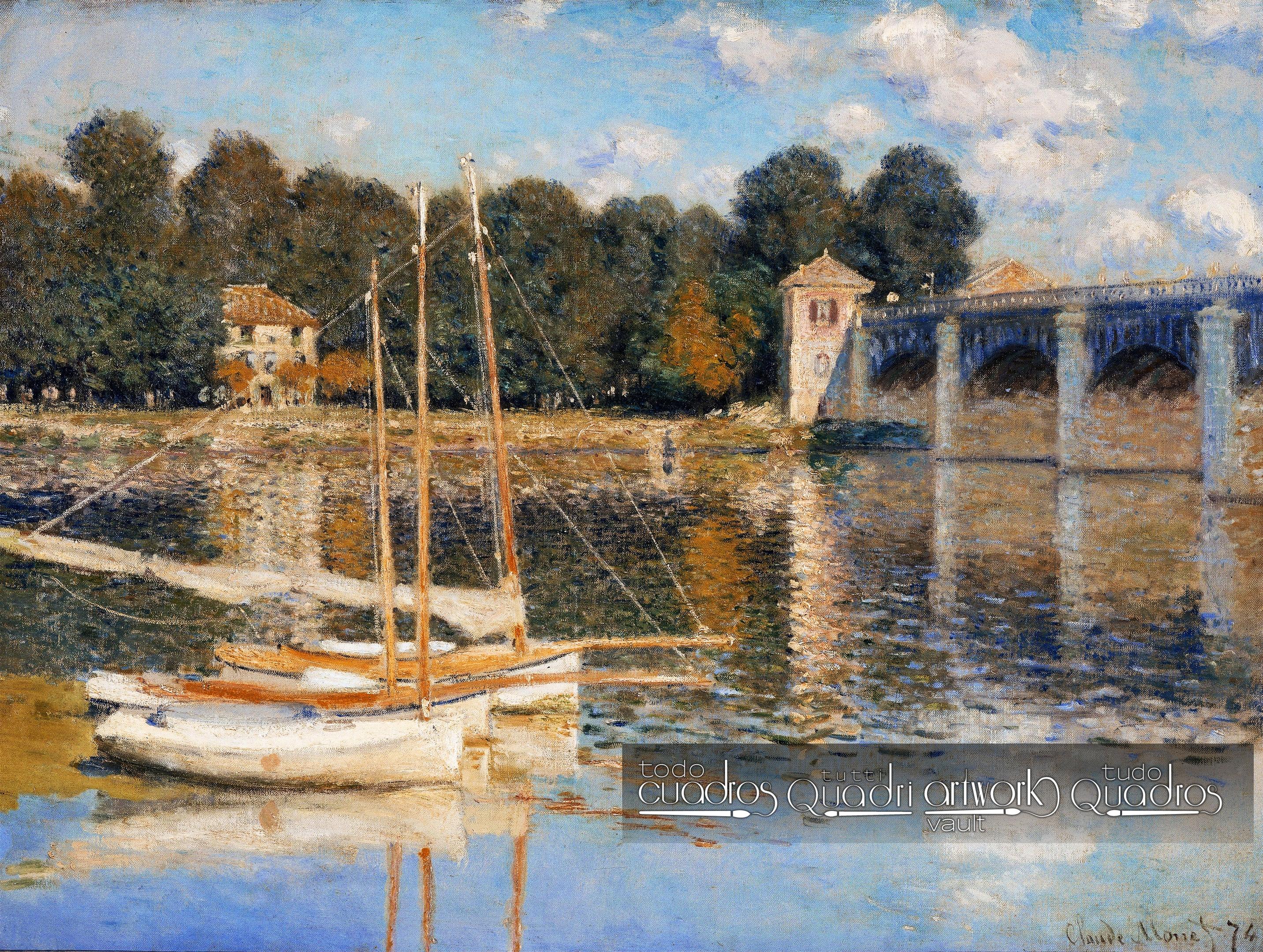 Il ponte ad Argenteuil, Monet