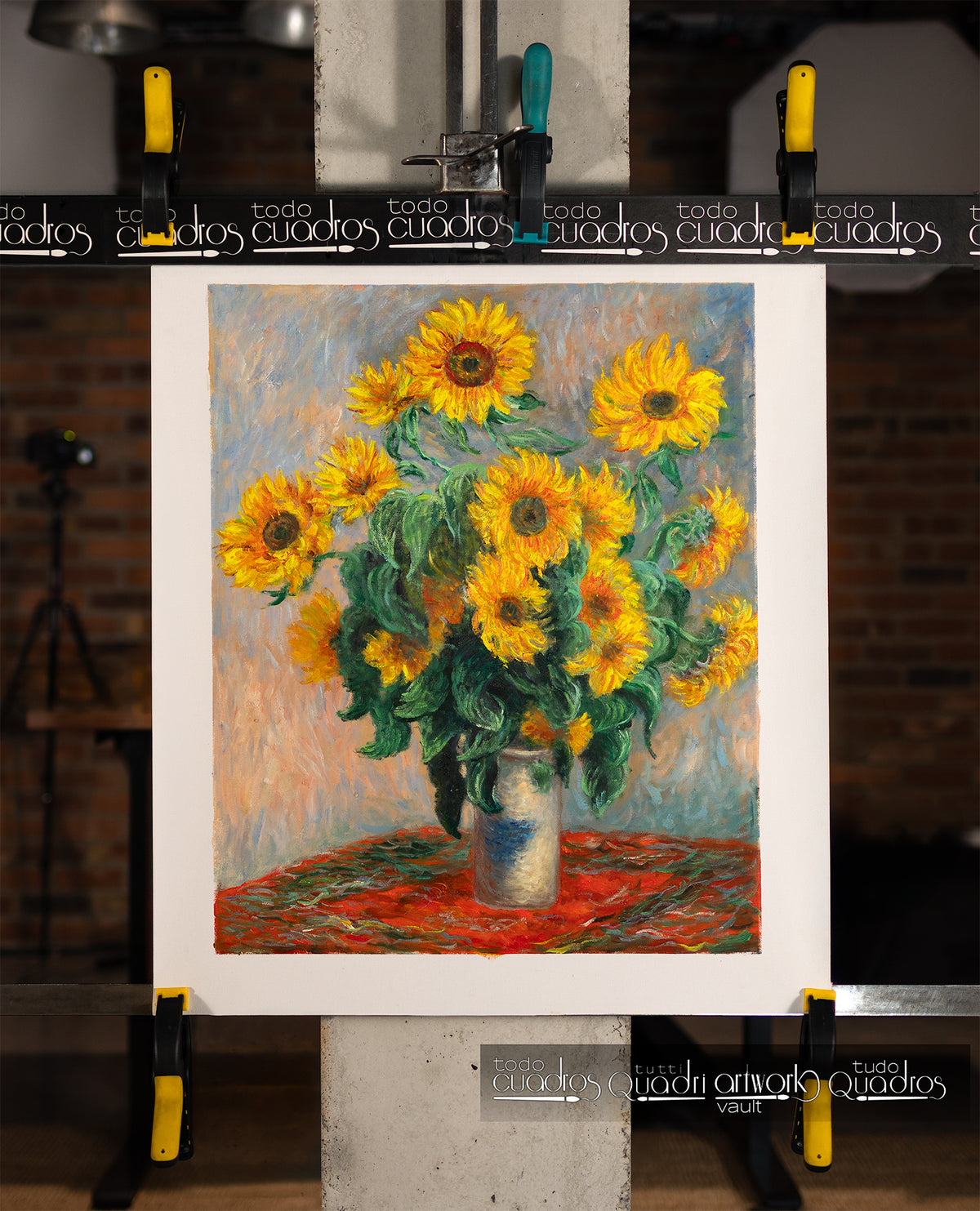 Bouquet di girasoli, Monet
