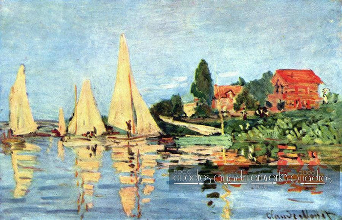 Regate ad Argenteuil, Monet