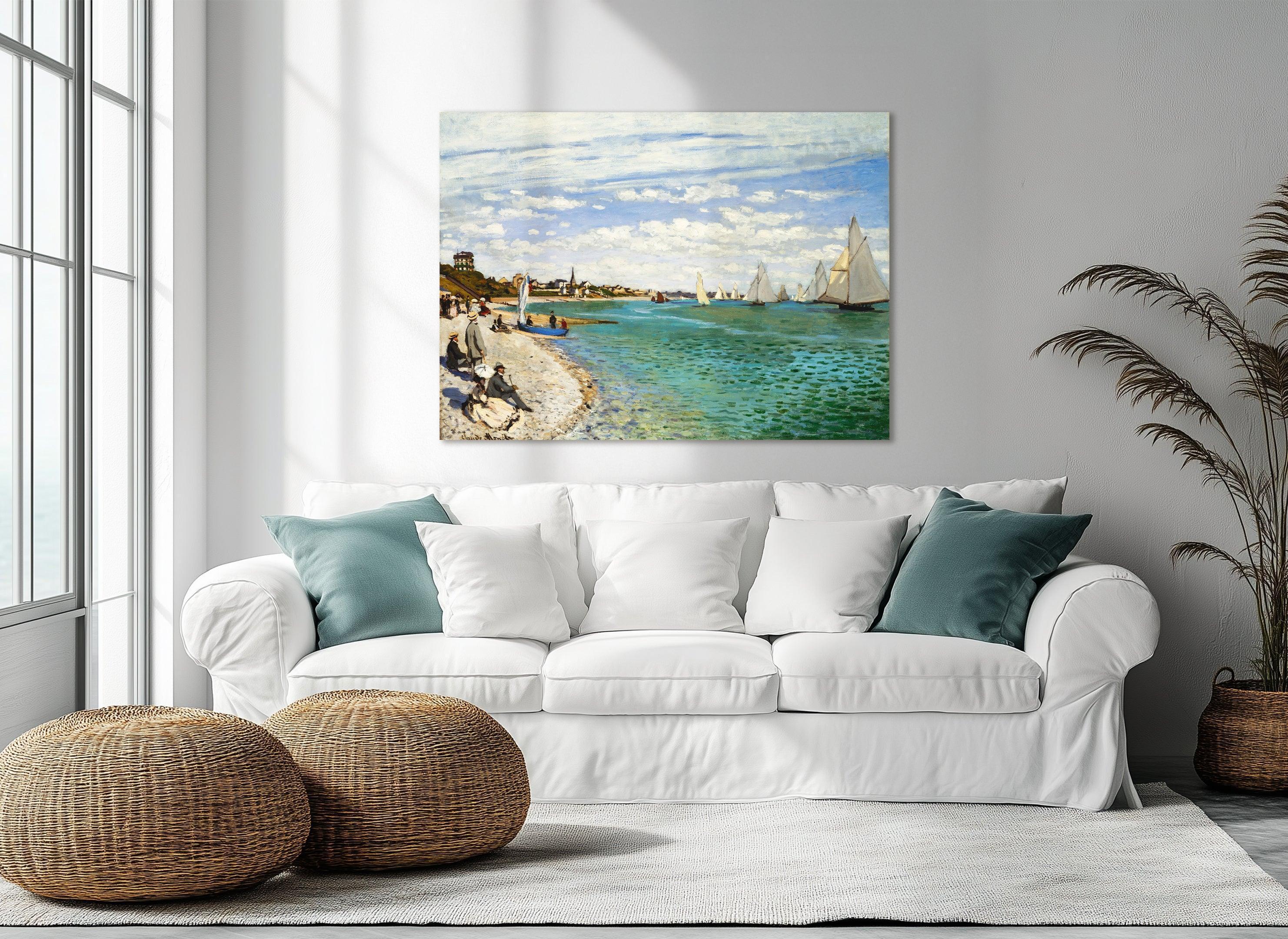 Regata a Sainte-Adresse, Monet