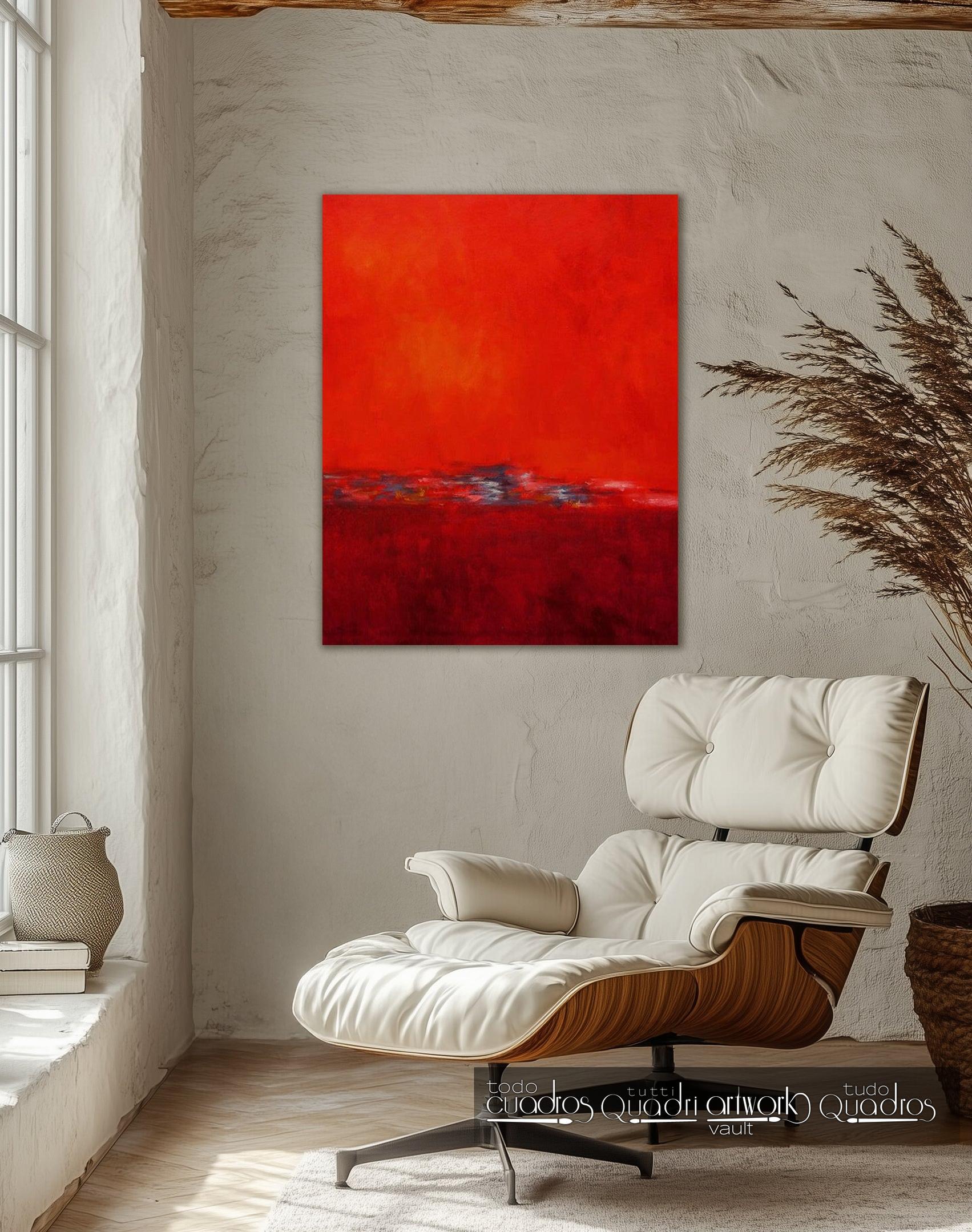 Rosso, Astratto