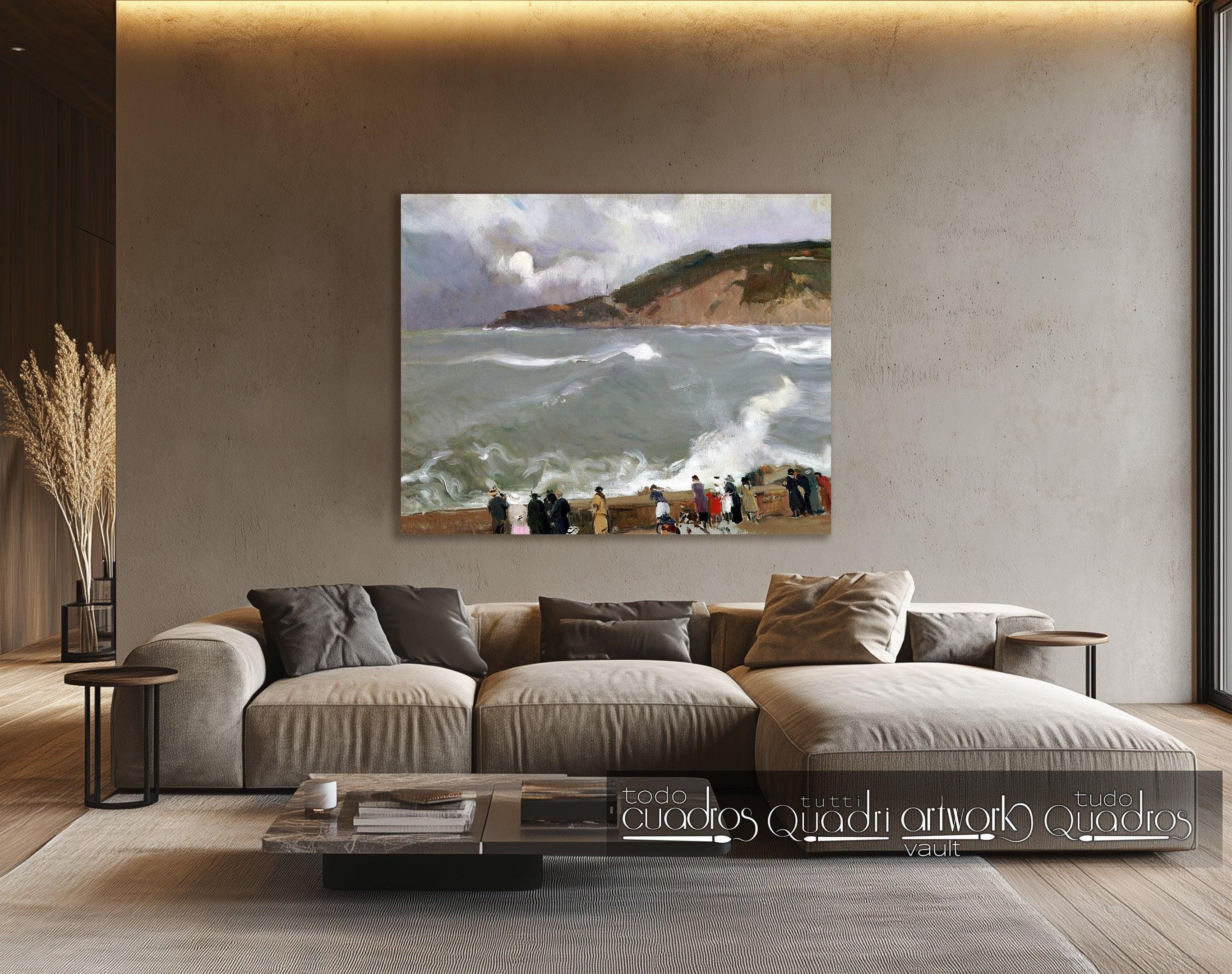 Molo di San Sebastián, Sorolla