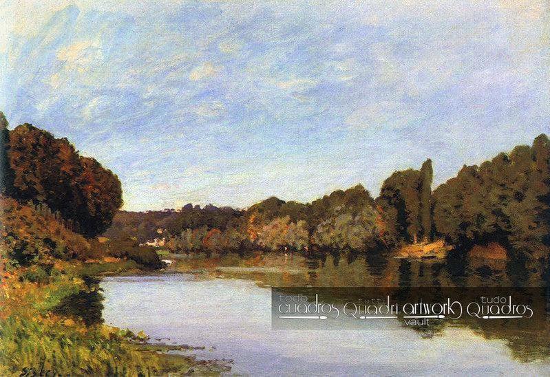 La Senna a Bougival, Sisley