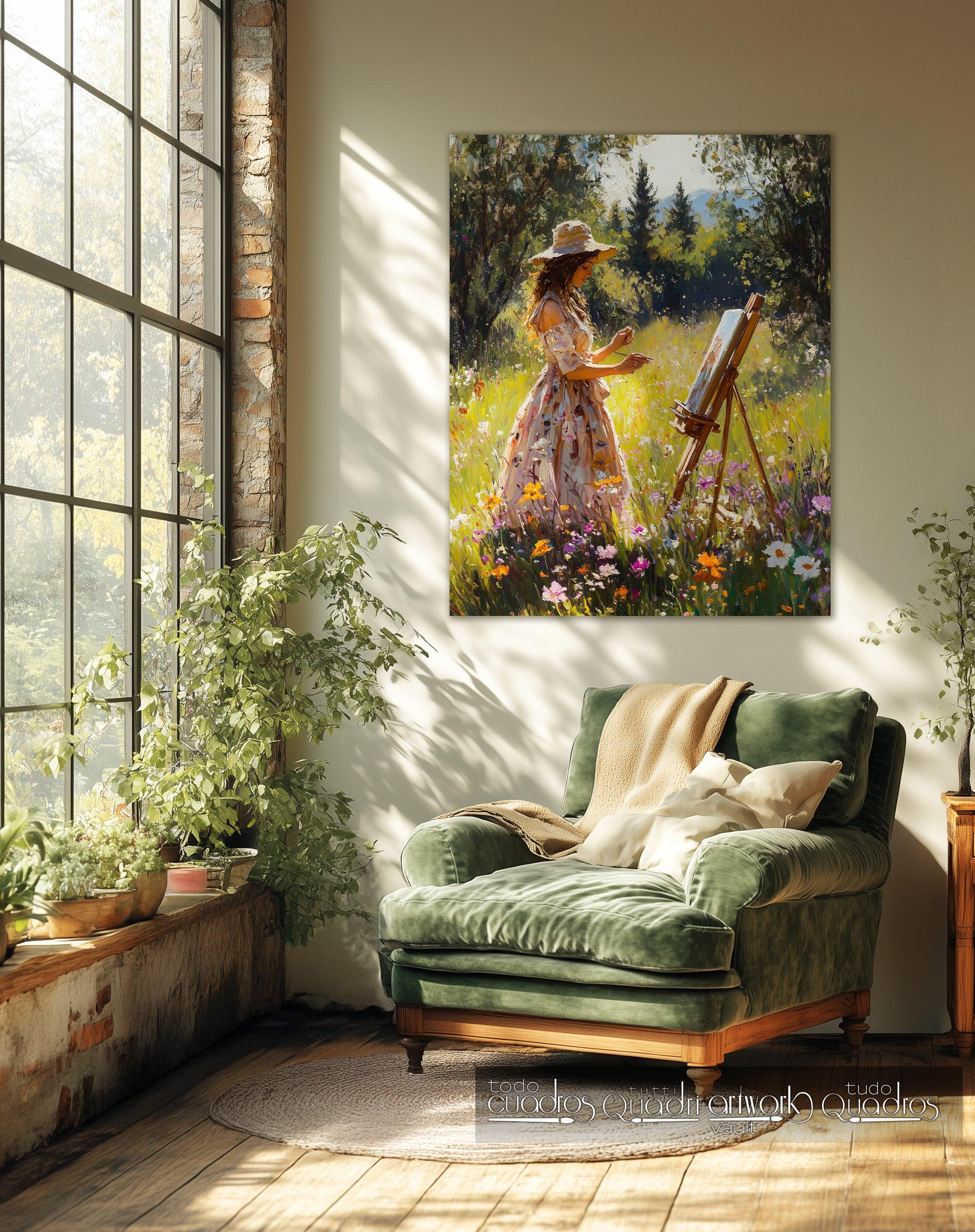 L'arte fiorisce, stile Sorolla