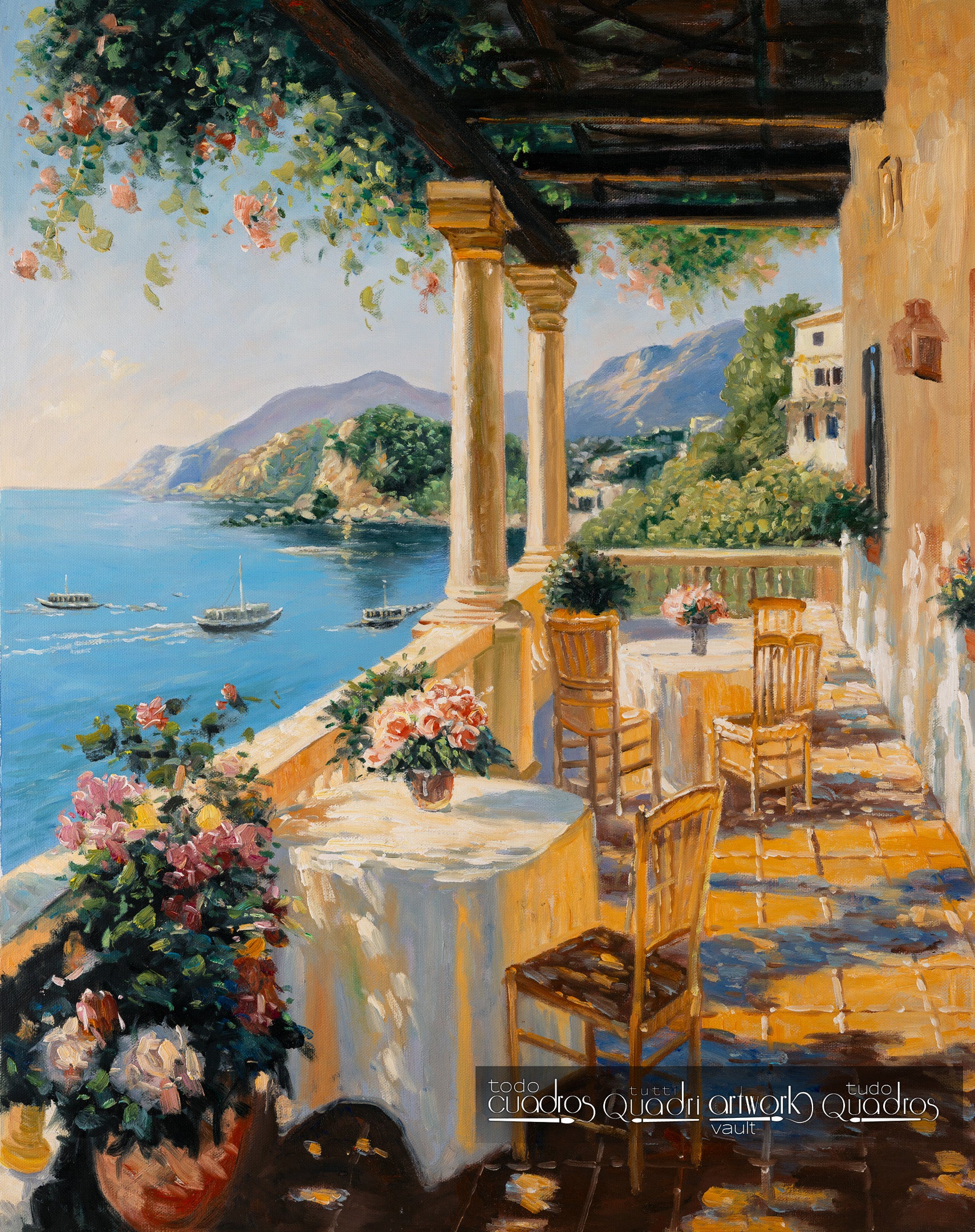 Al riparo dal sole, stile Sorolla