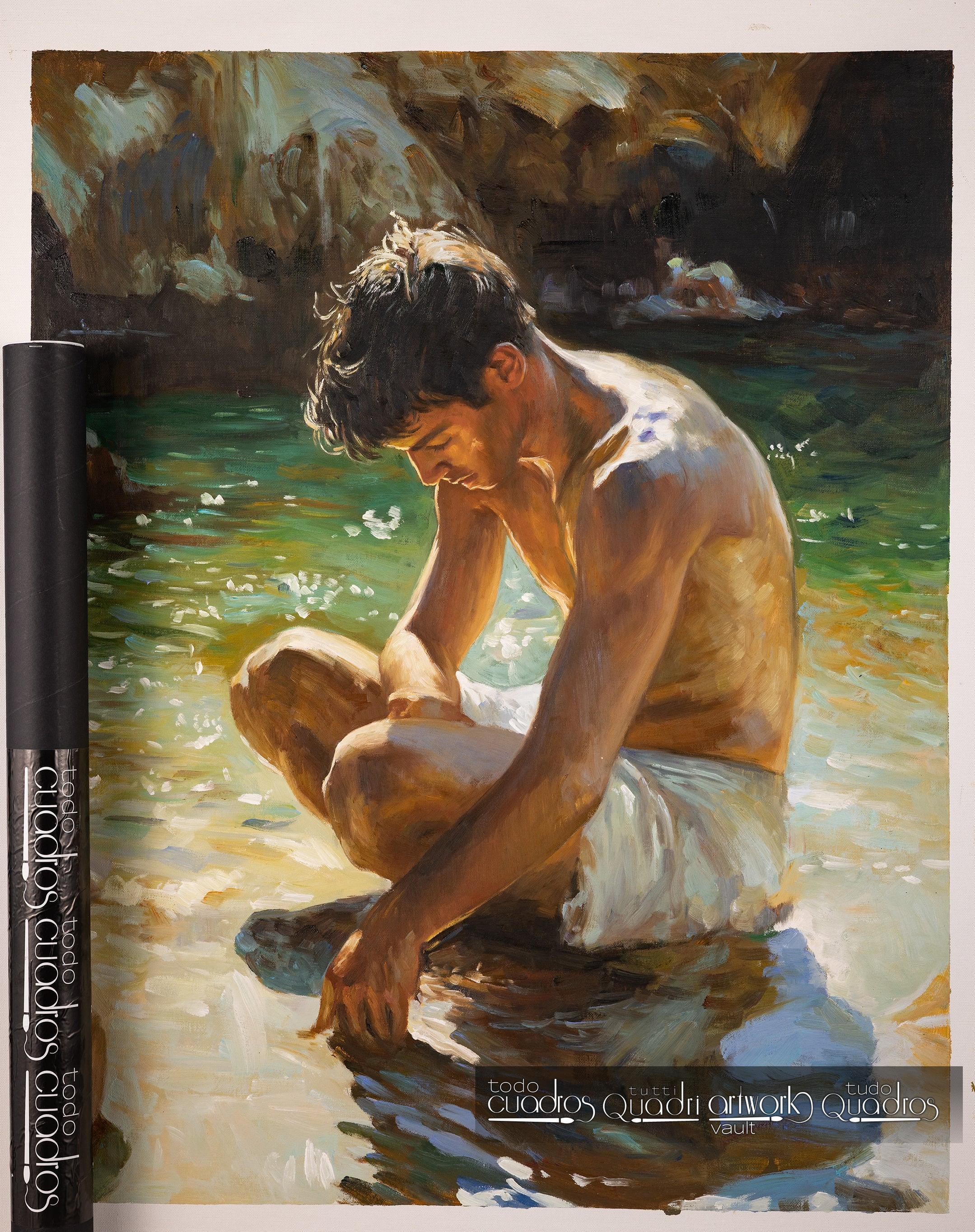 Sotto il sole della cala, stile Sorolla