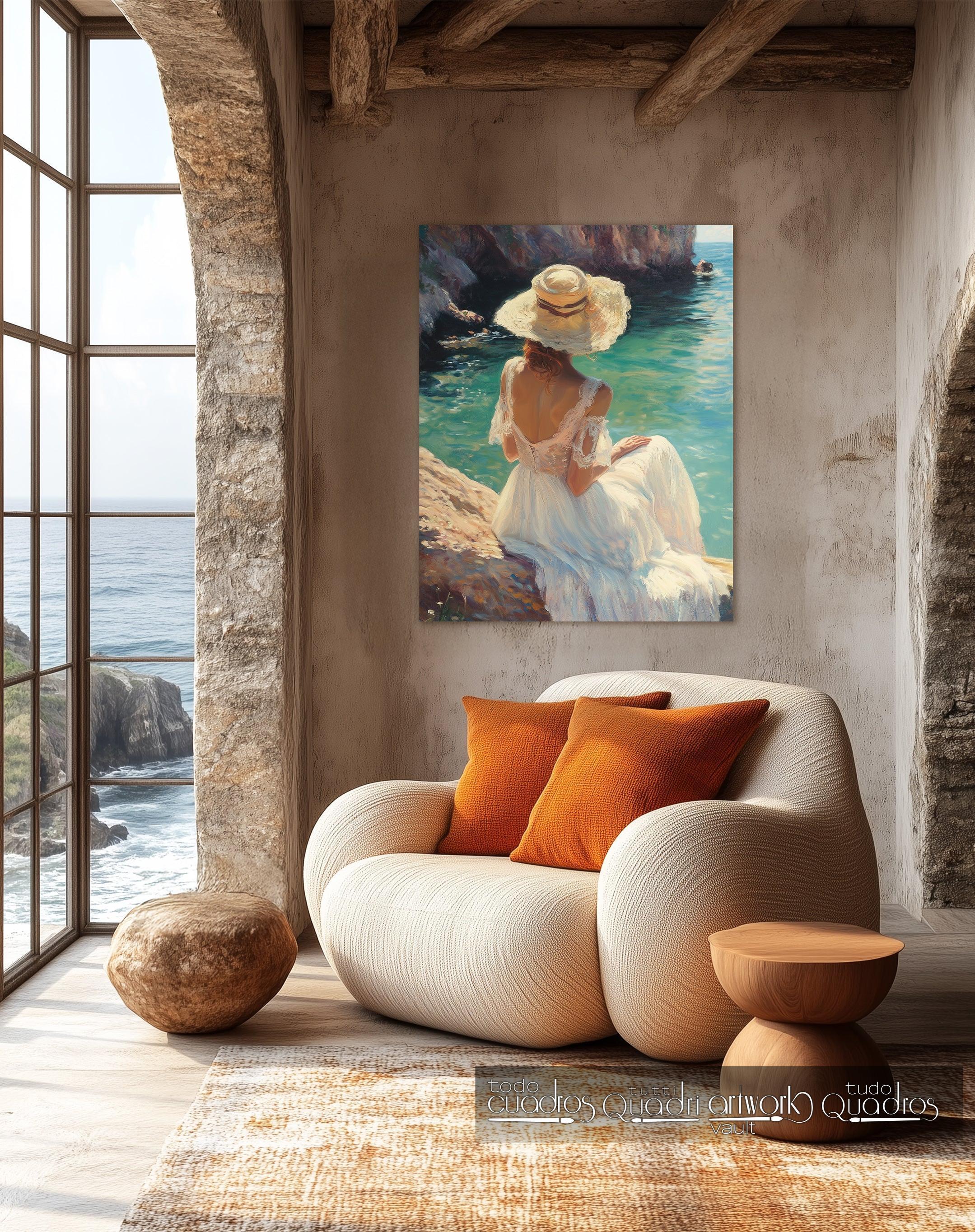 Brezza di pizzo, stile Sorolla