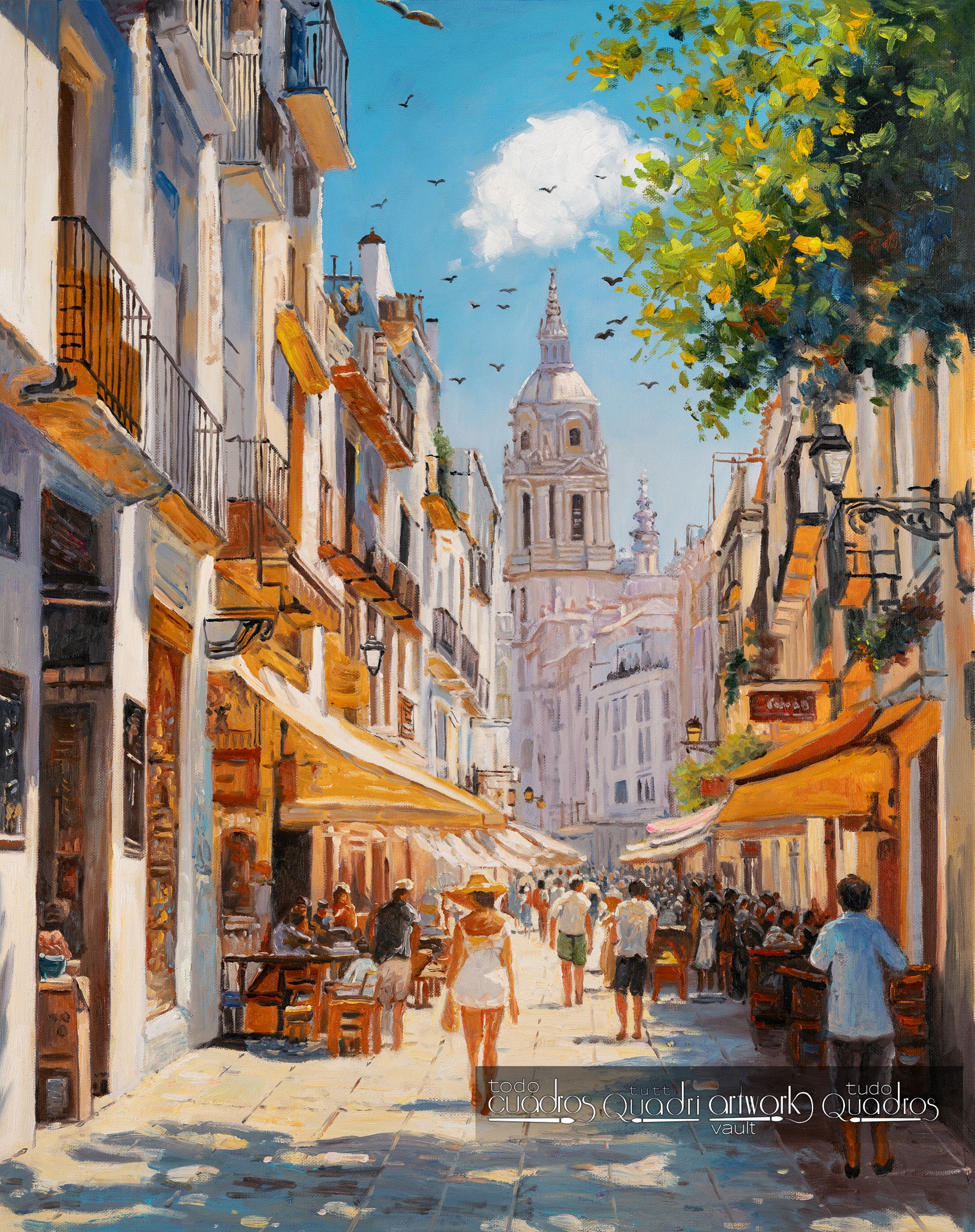 Città di Sole e Calce, stile Sorolla