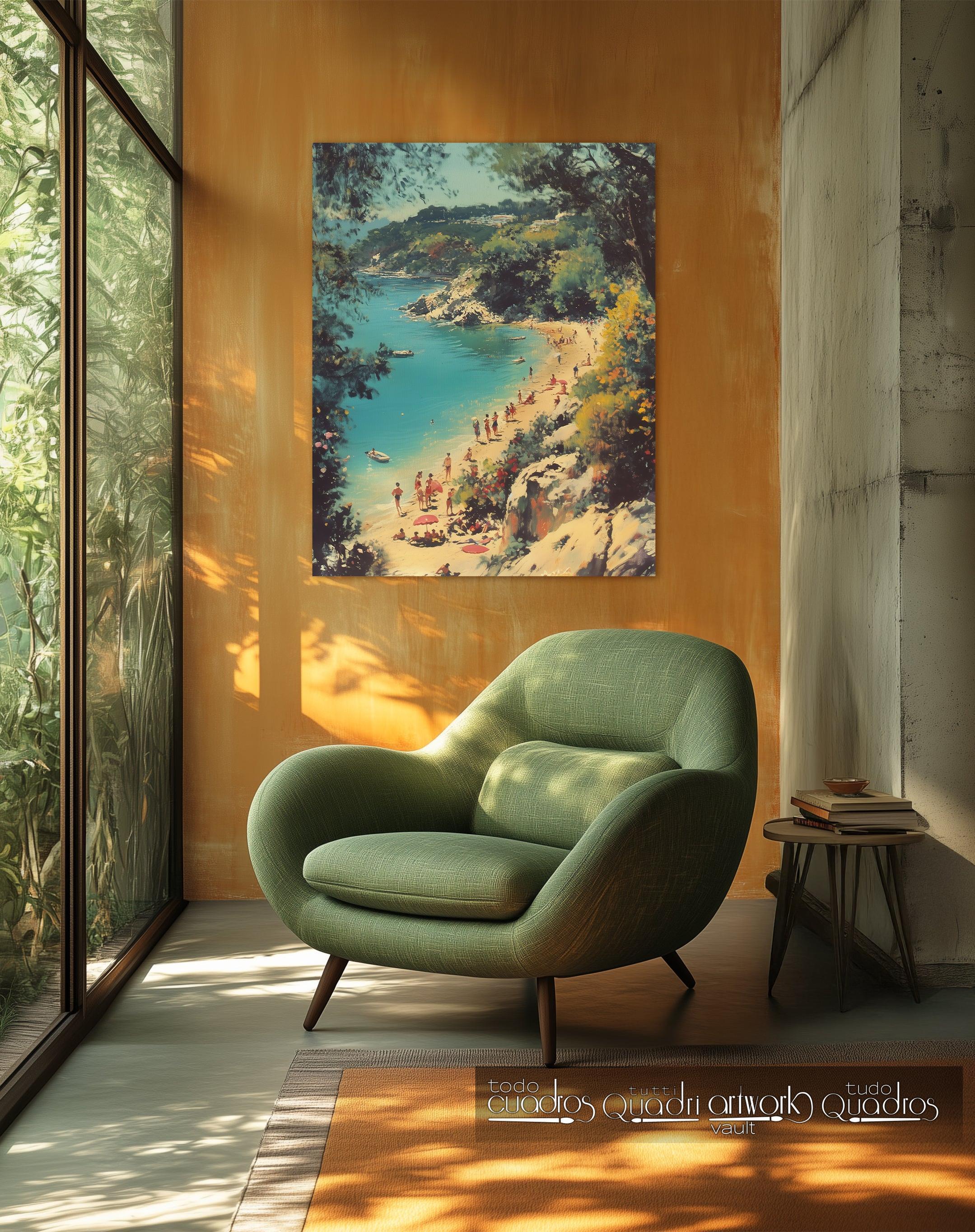 Angoli del Mediterraneo, stile Sorolla