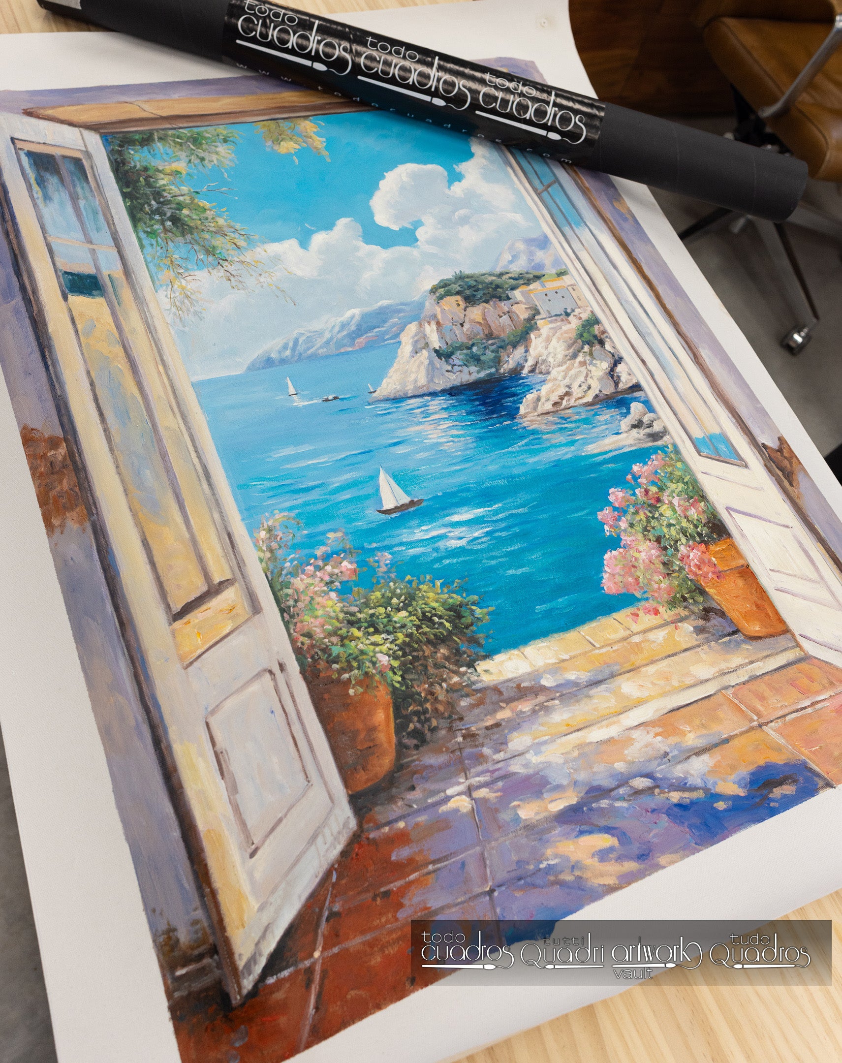 Porta sul Mediterraneo, stile Sorolla