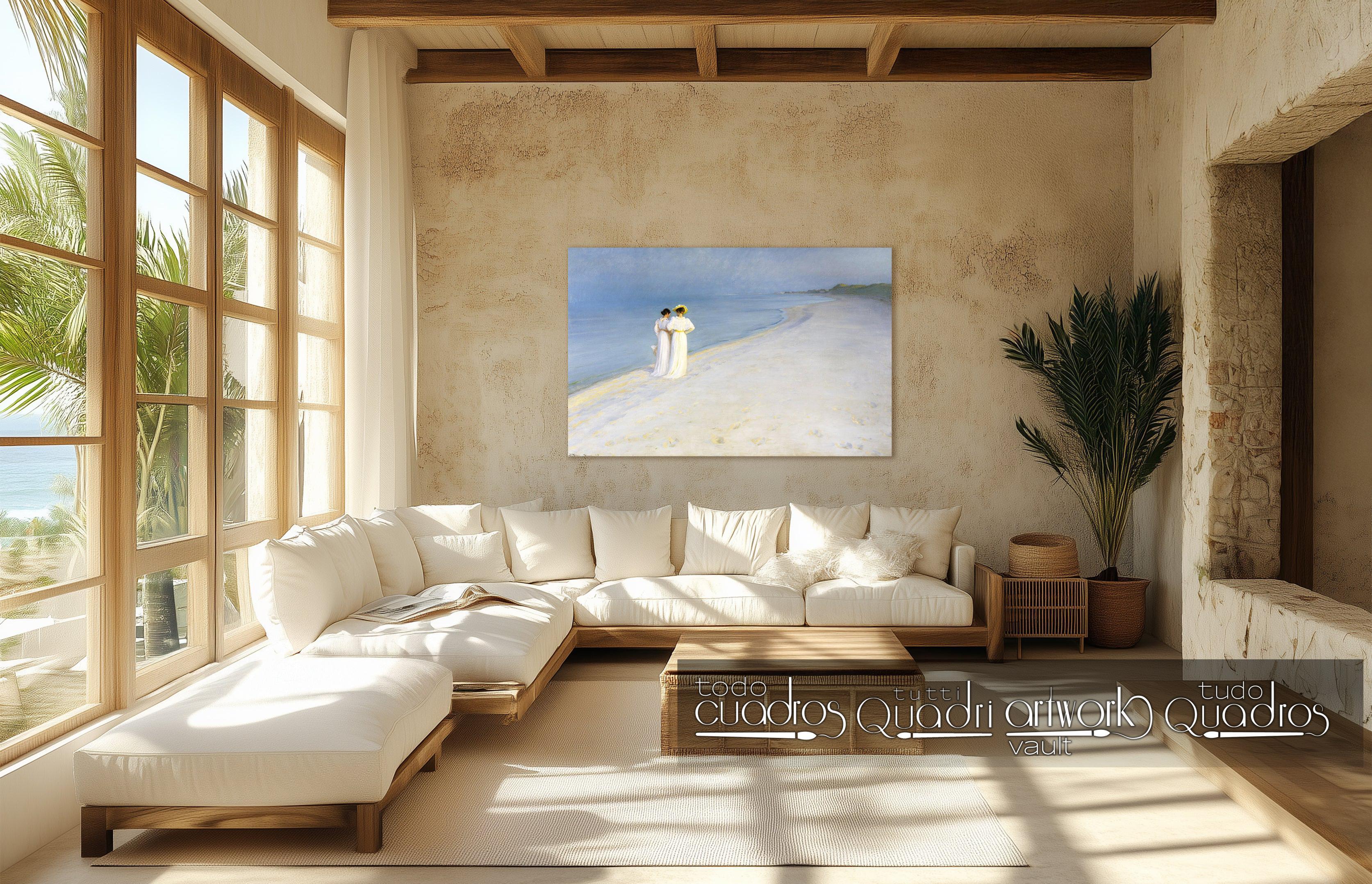 Pomeriggio d'Estate sulla Spiaggia di Skagen, P. S. Krøyer