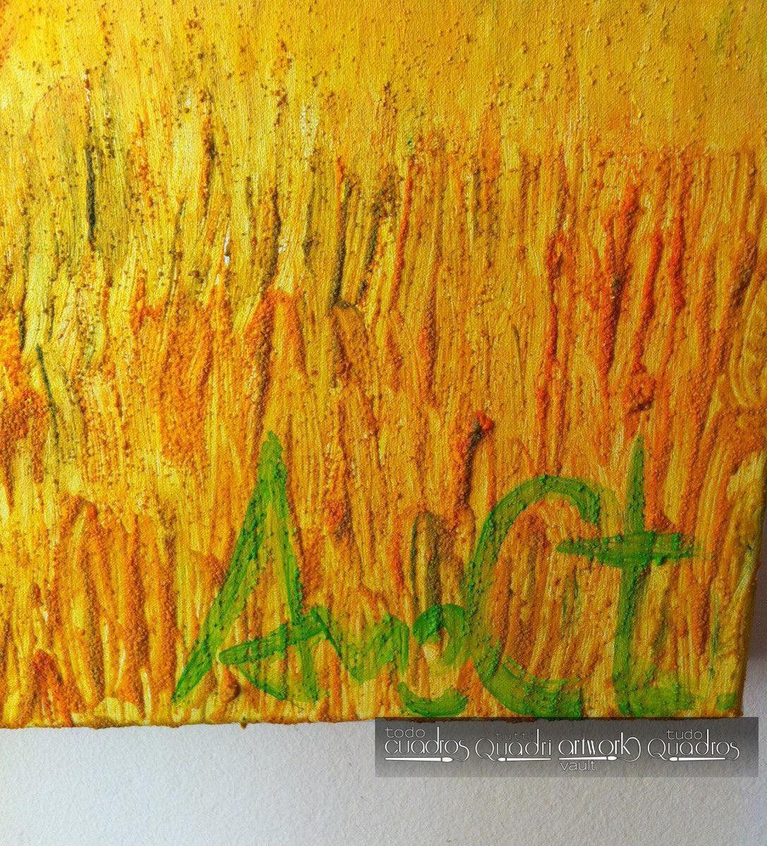 Quadro "La Cosecha" <br /> A. Croxatto (2015)