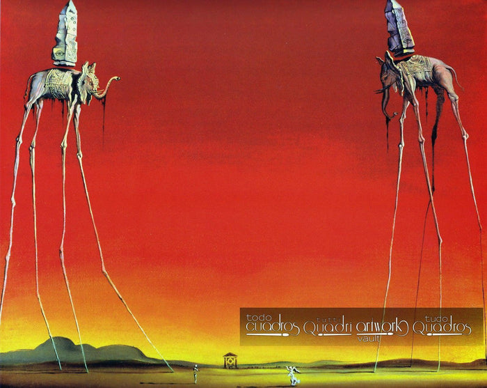 Gli elefanti, Dalí