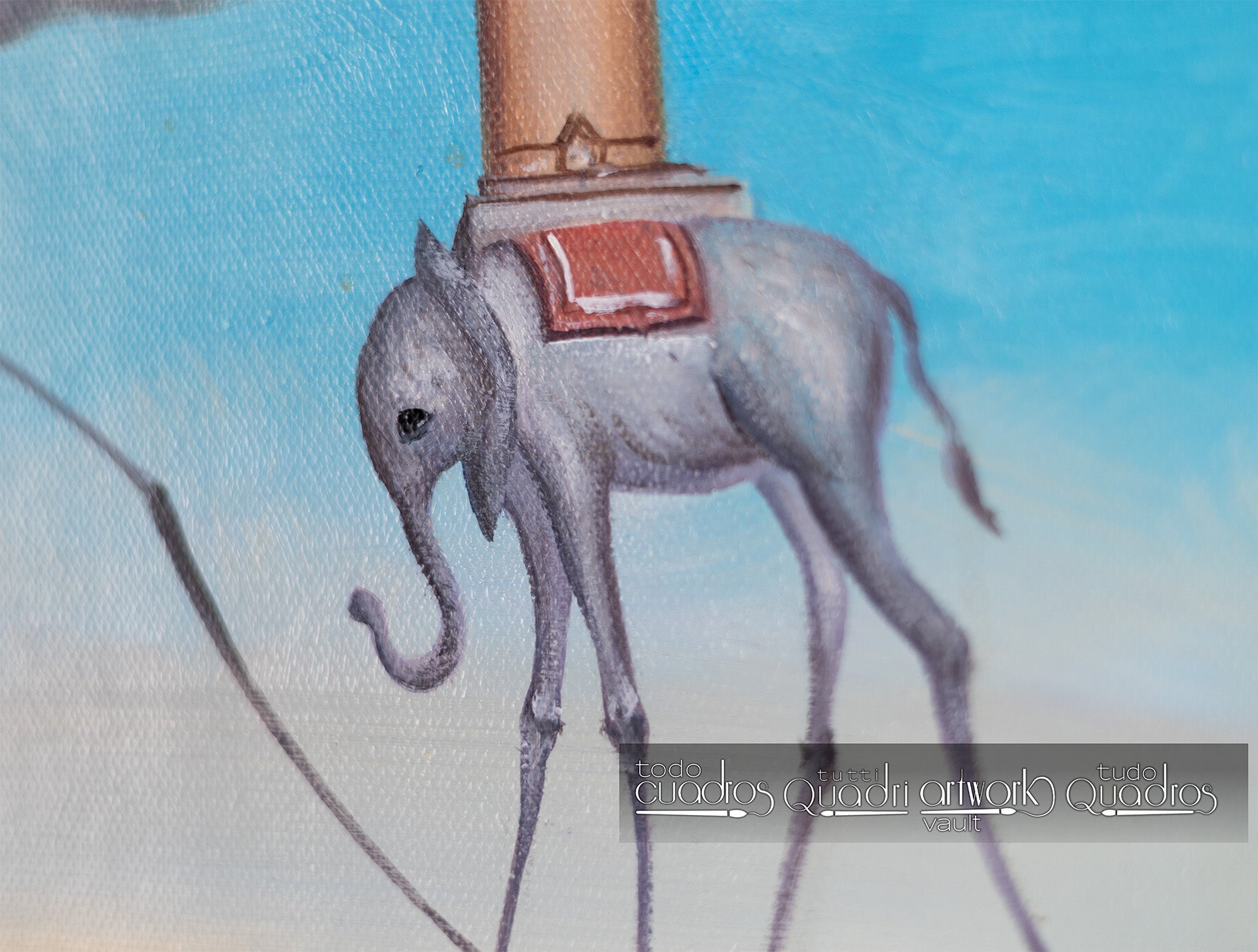 La tentazione di Sant’Antonio, Dalí