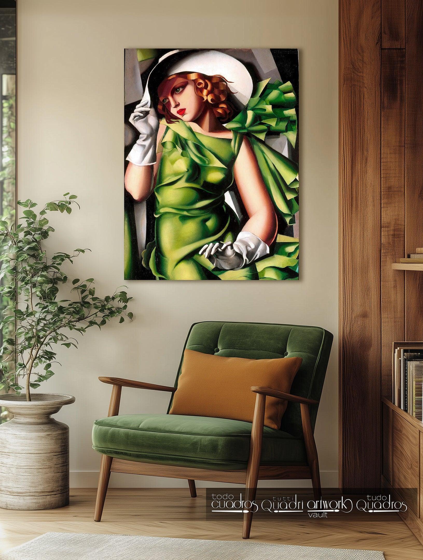 Ragazza con guanti, Lempicka