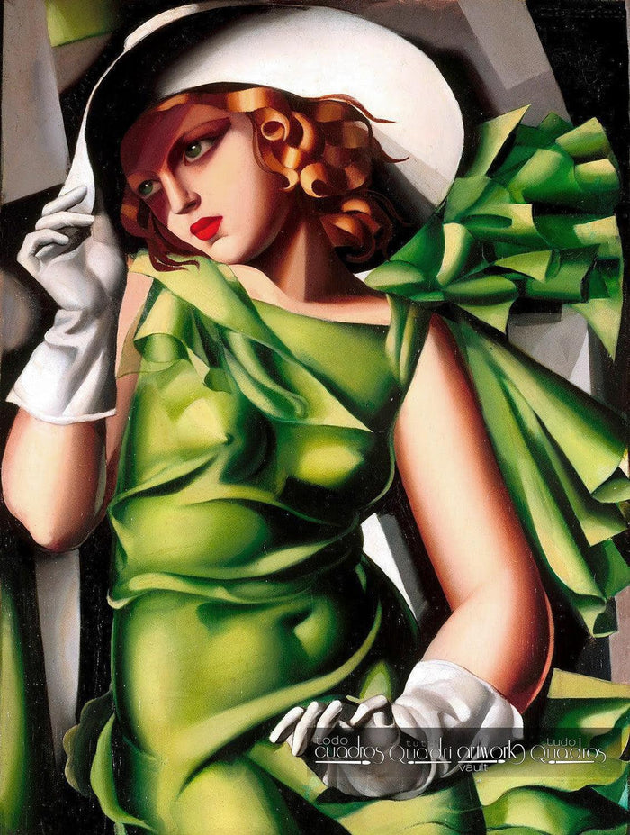Ragazza con guanti, Lempicka