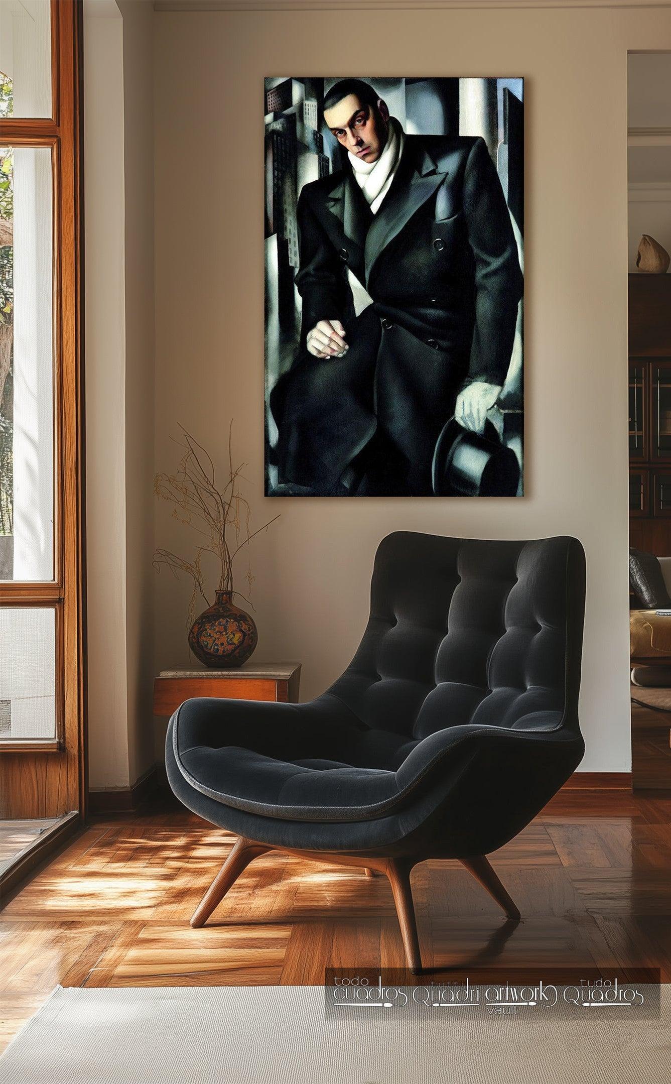 Ritratto di uomo incompiuto, Lempicka