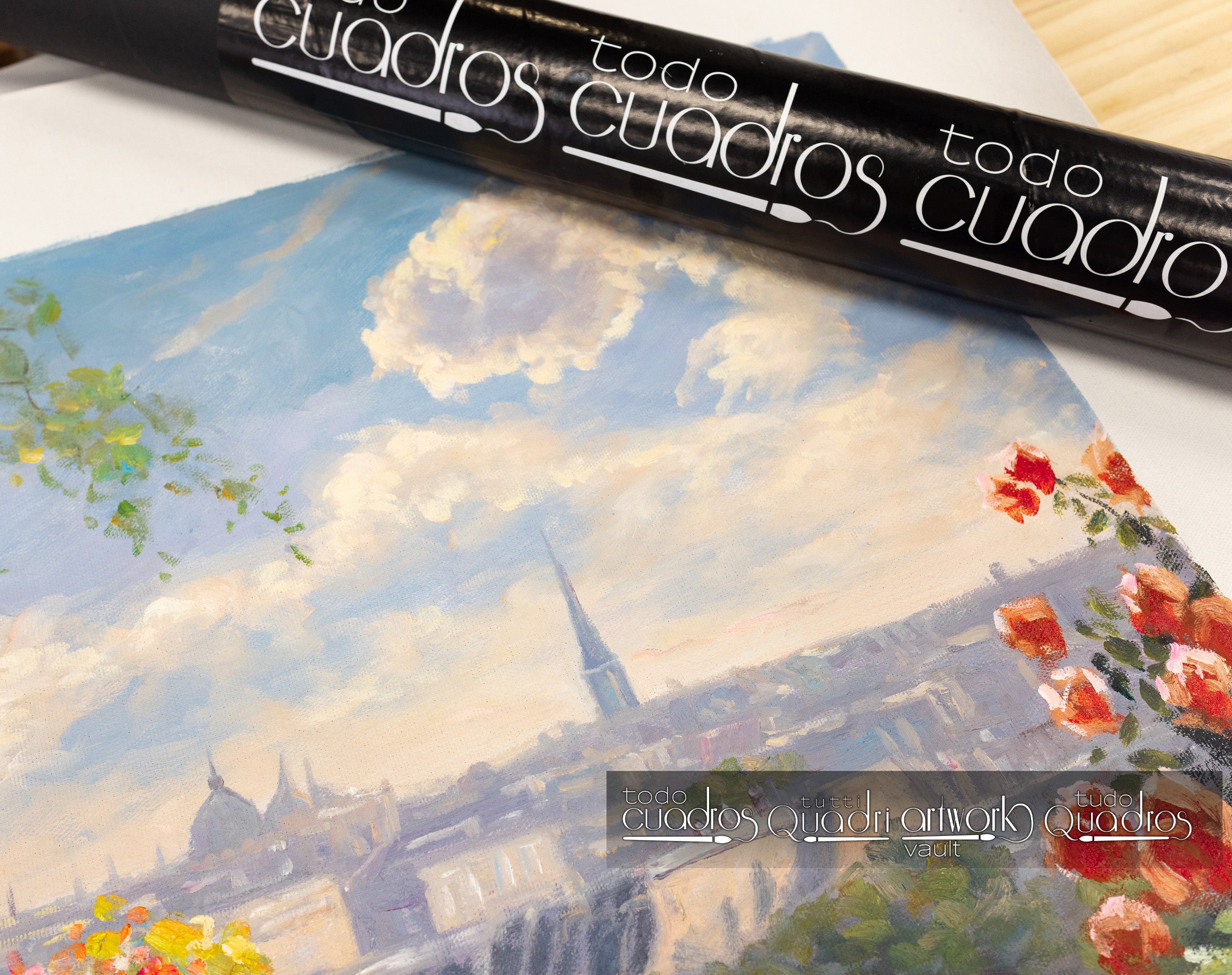 Colazione tra i Fiori, stile Monet