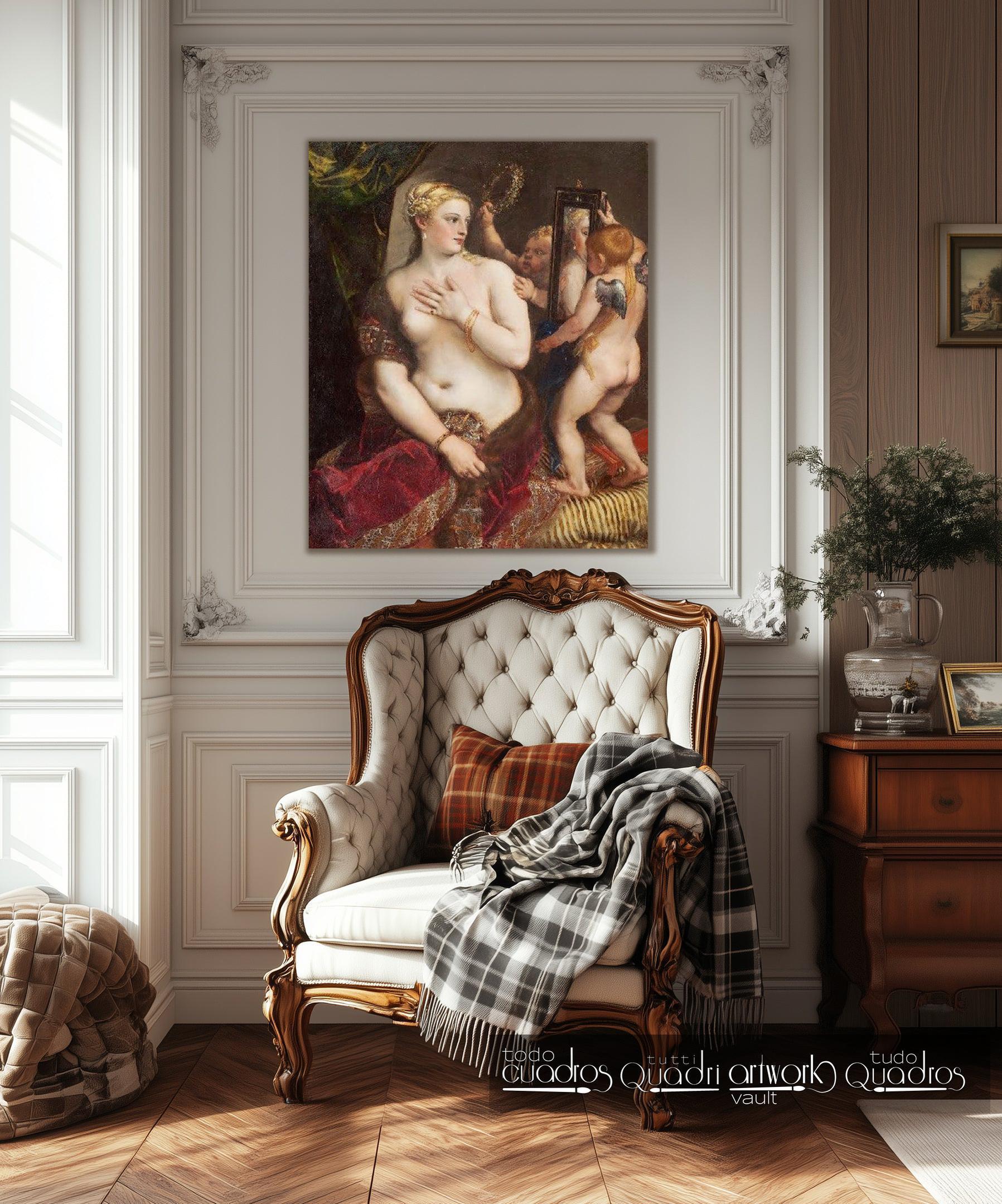 Venere allo specchio, Tiziano