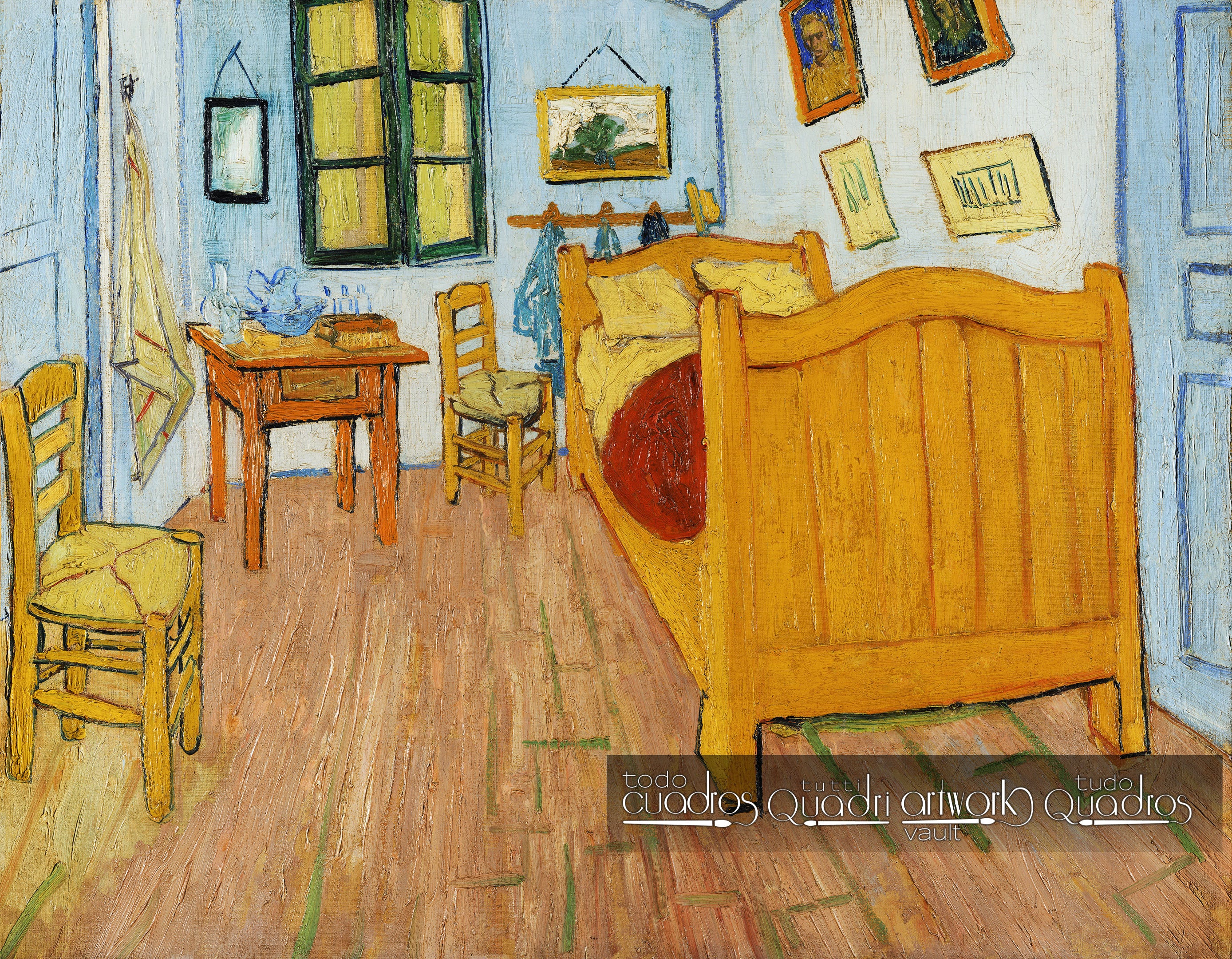 La camera di Vincent ad Arles, Van Gogh