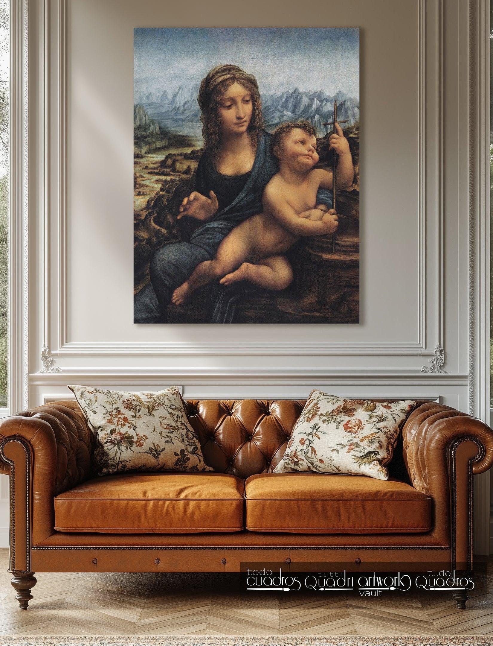 La Madonna dei fusi, Leonardo da Vinci