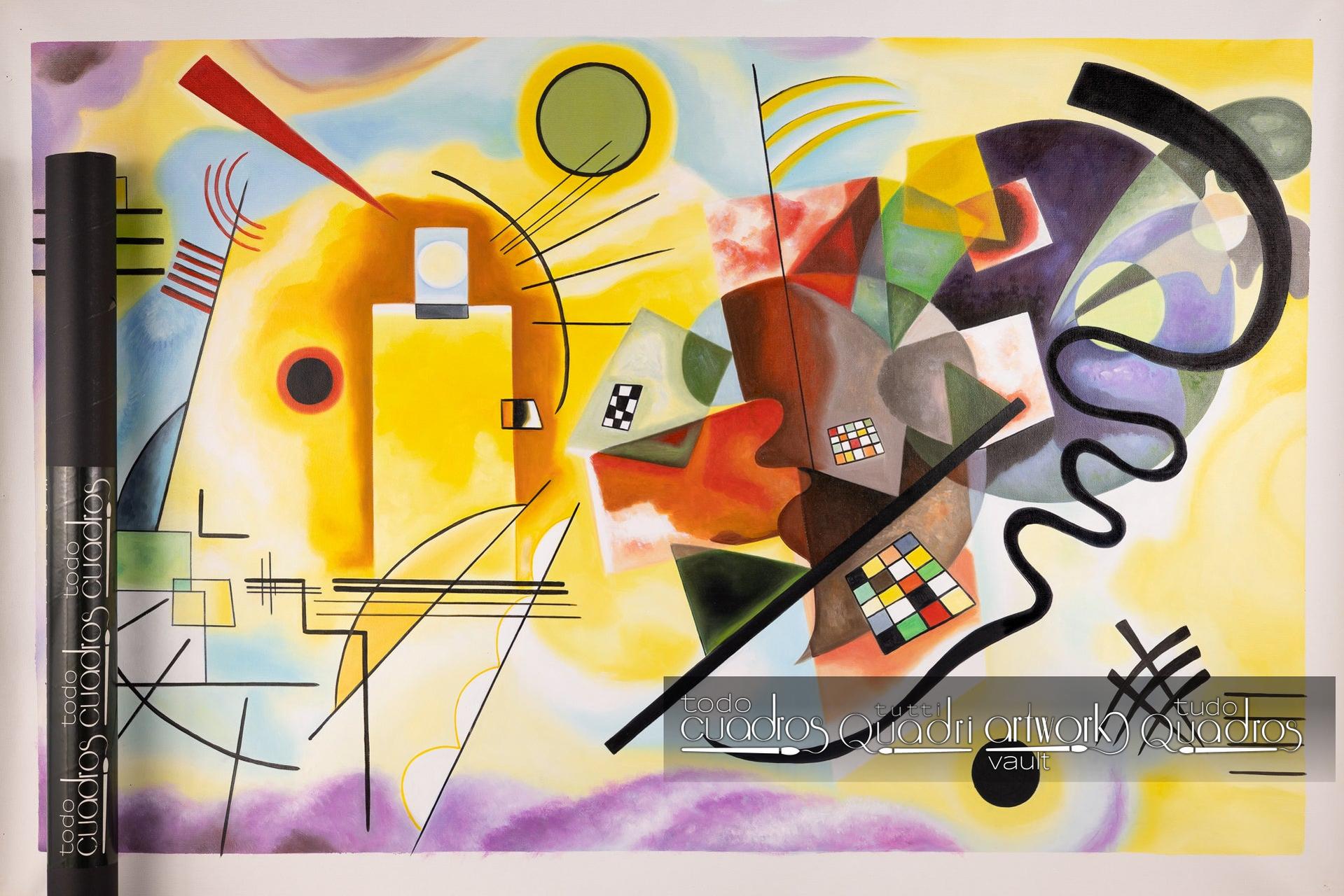 Giallo, rosso e blu, Kandinsky