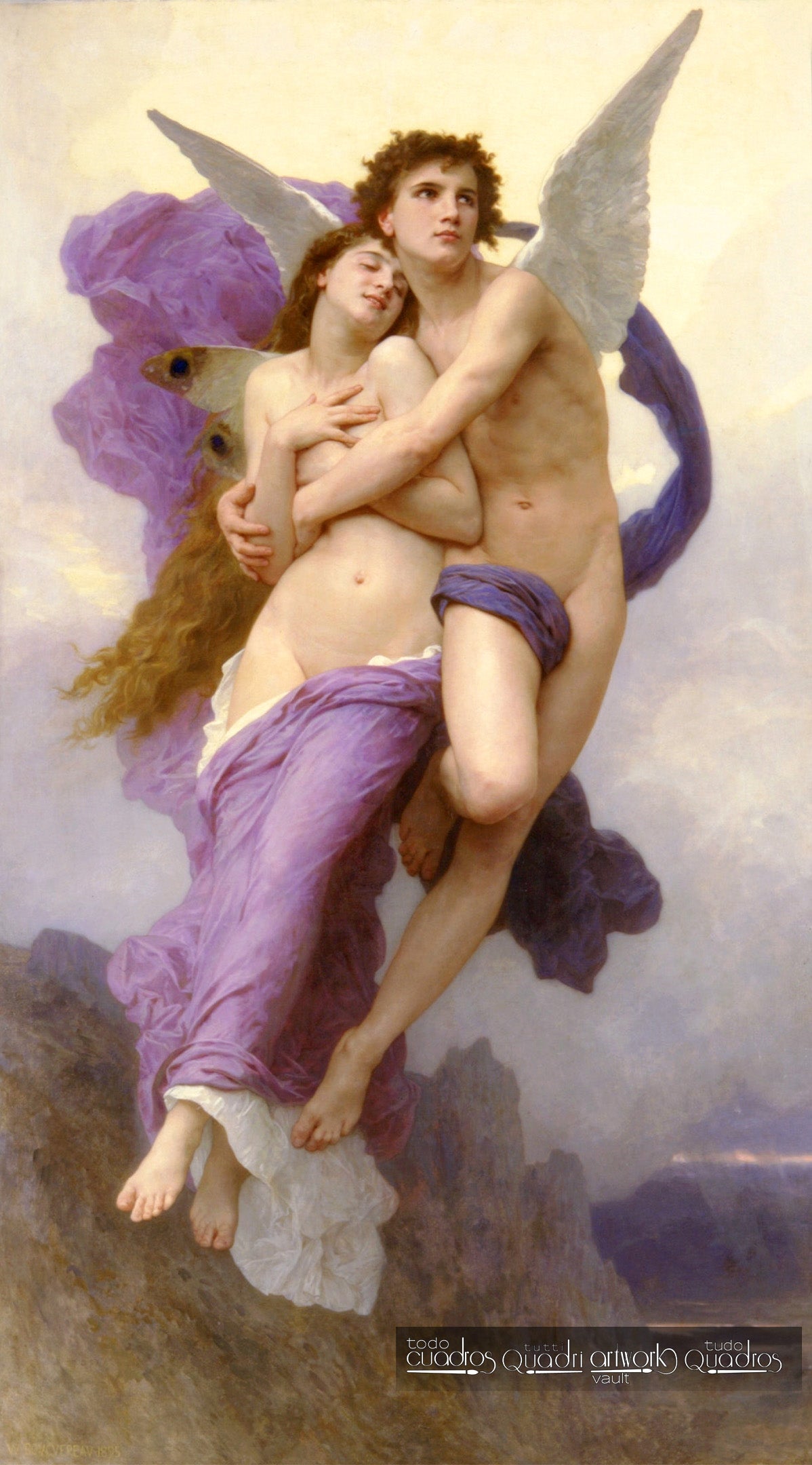Il rapimento di Psiche, Bouguereau