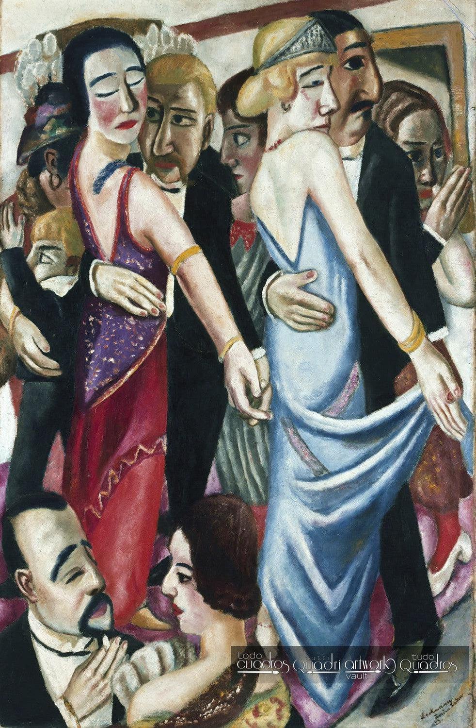 Ballo a Baden Baden, Max Beckmann