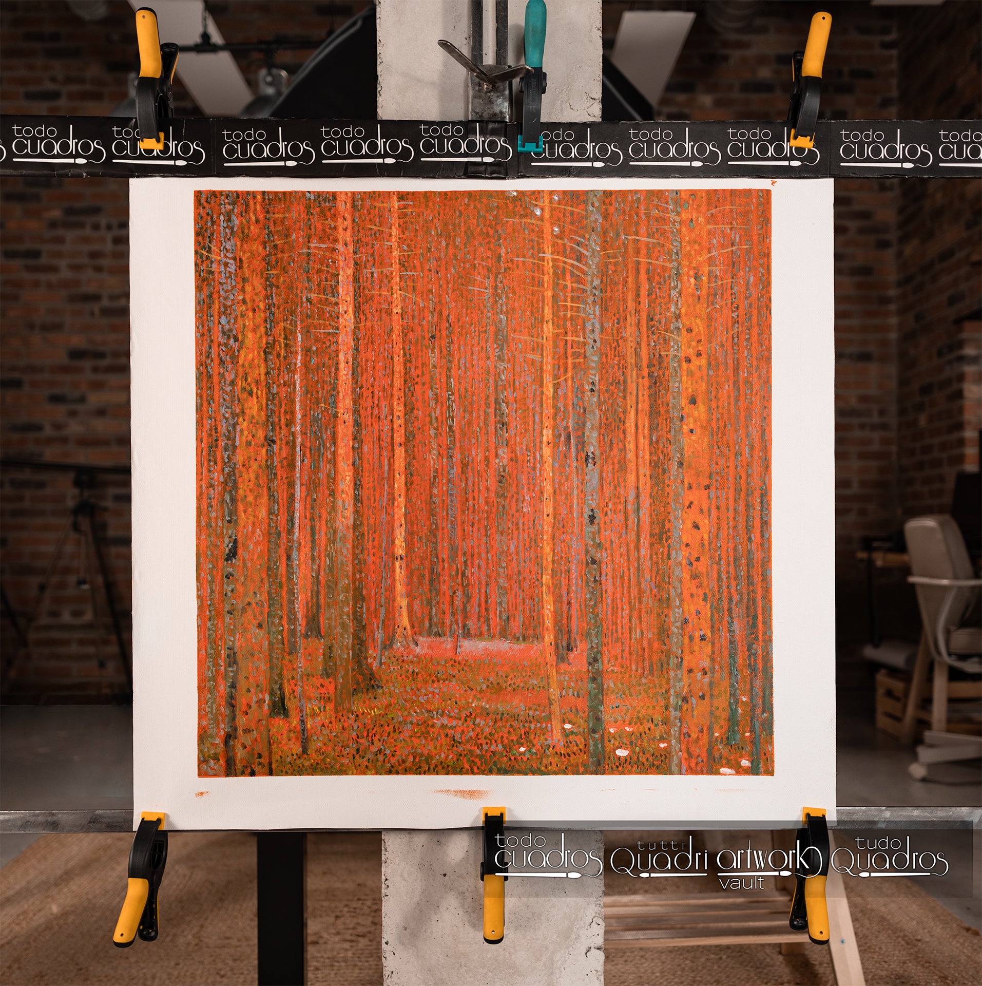 Foresta di pini, Klimt