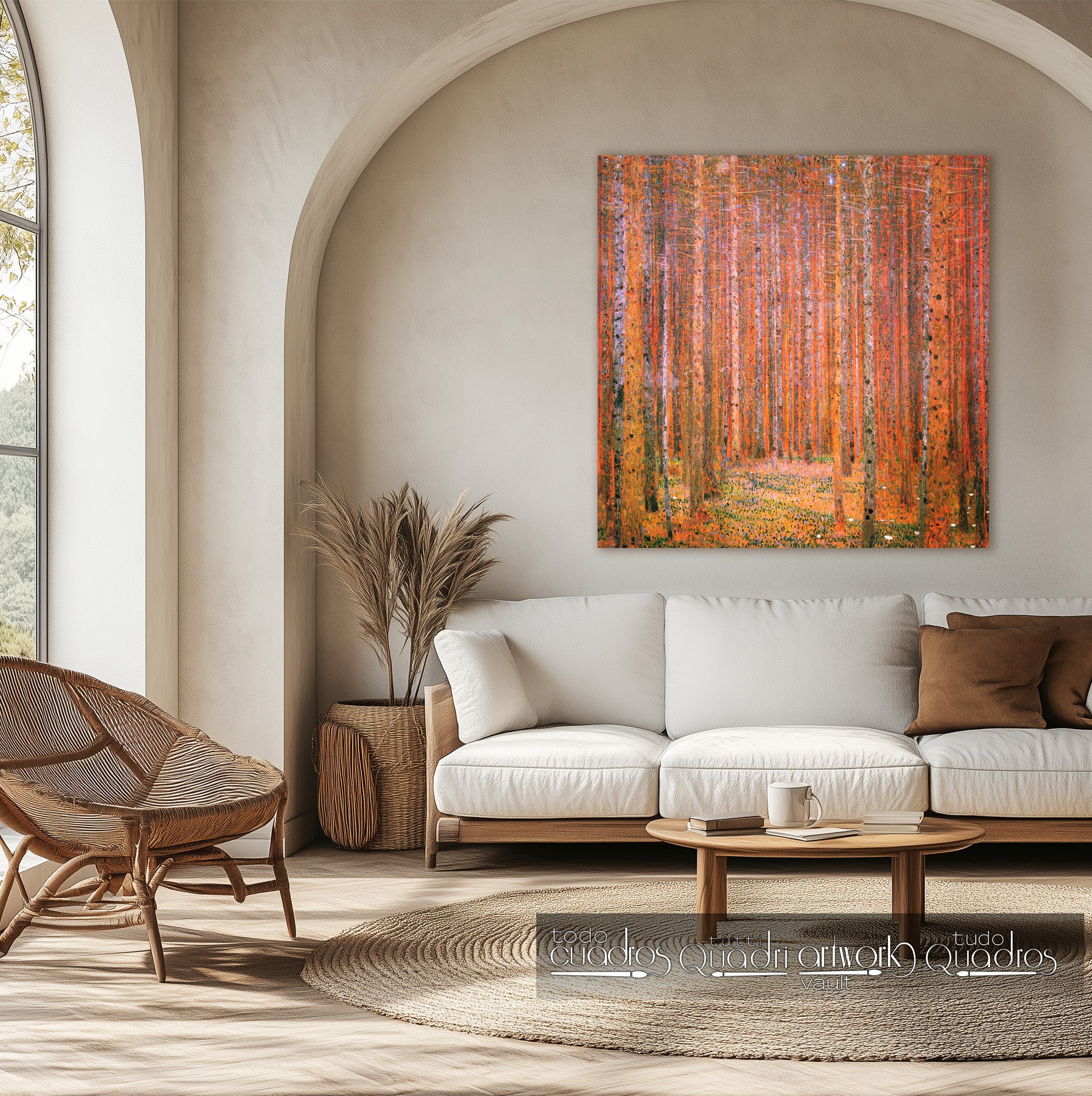 Foresta di pini, Klimt