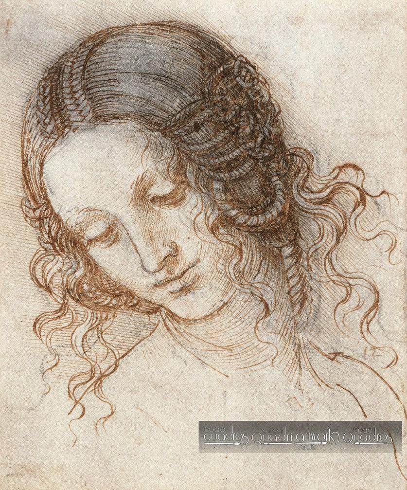La testa di Leda, Leonardo da Vinci