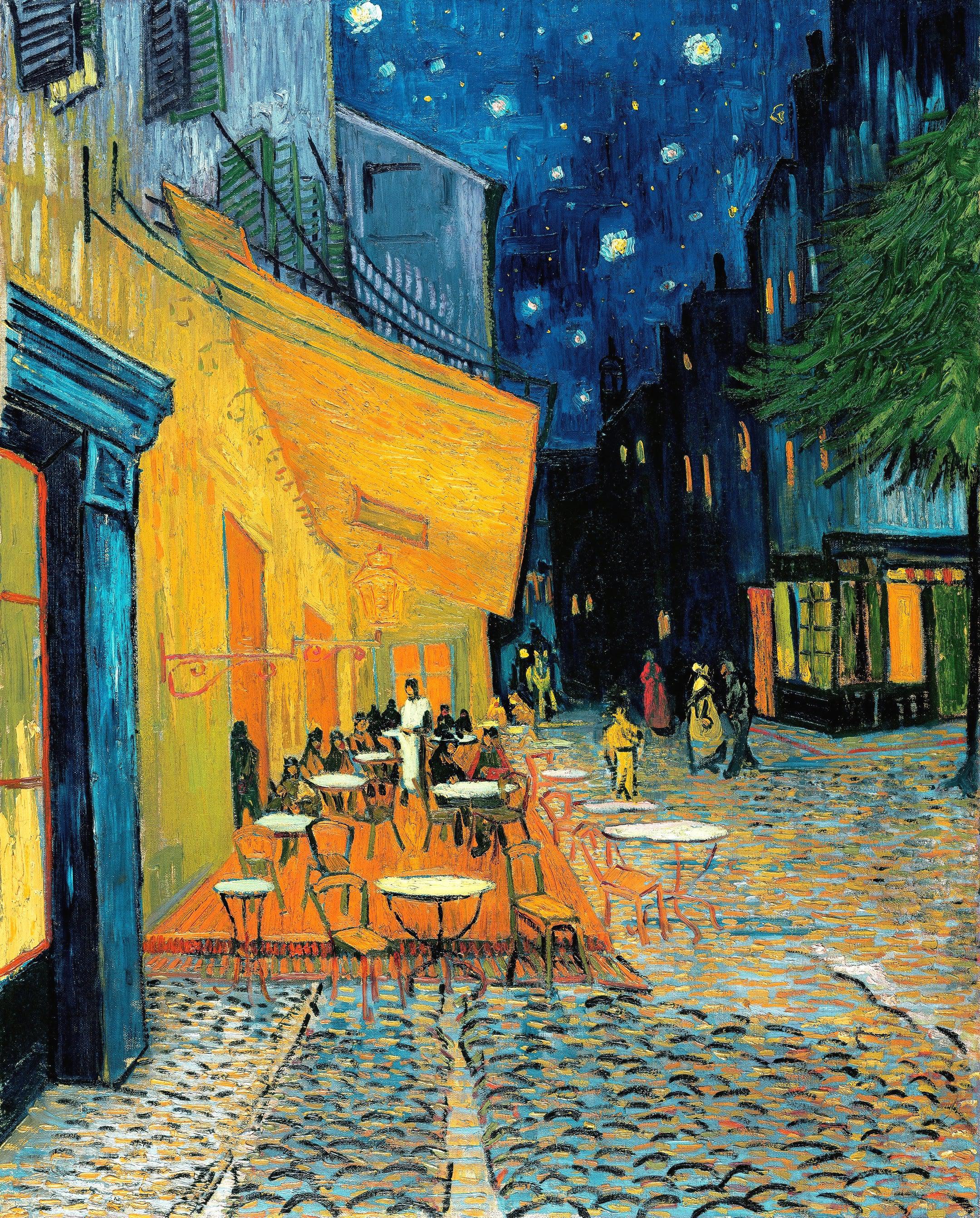 Terrazza del caffè la sera, Van Gogh