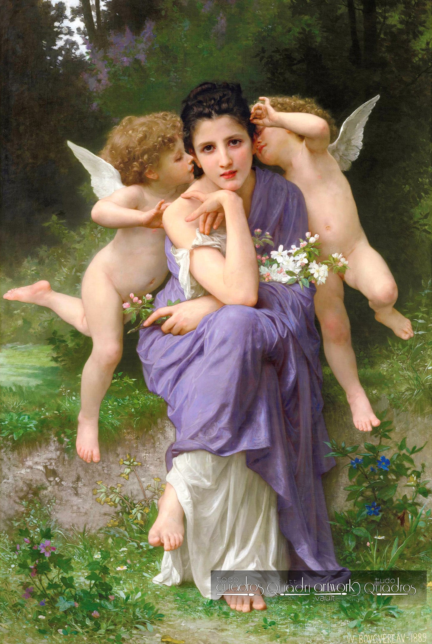 Canzoni di primavera, Bouguereau