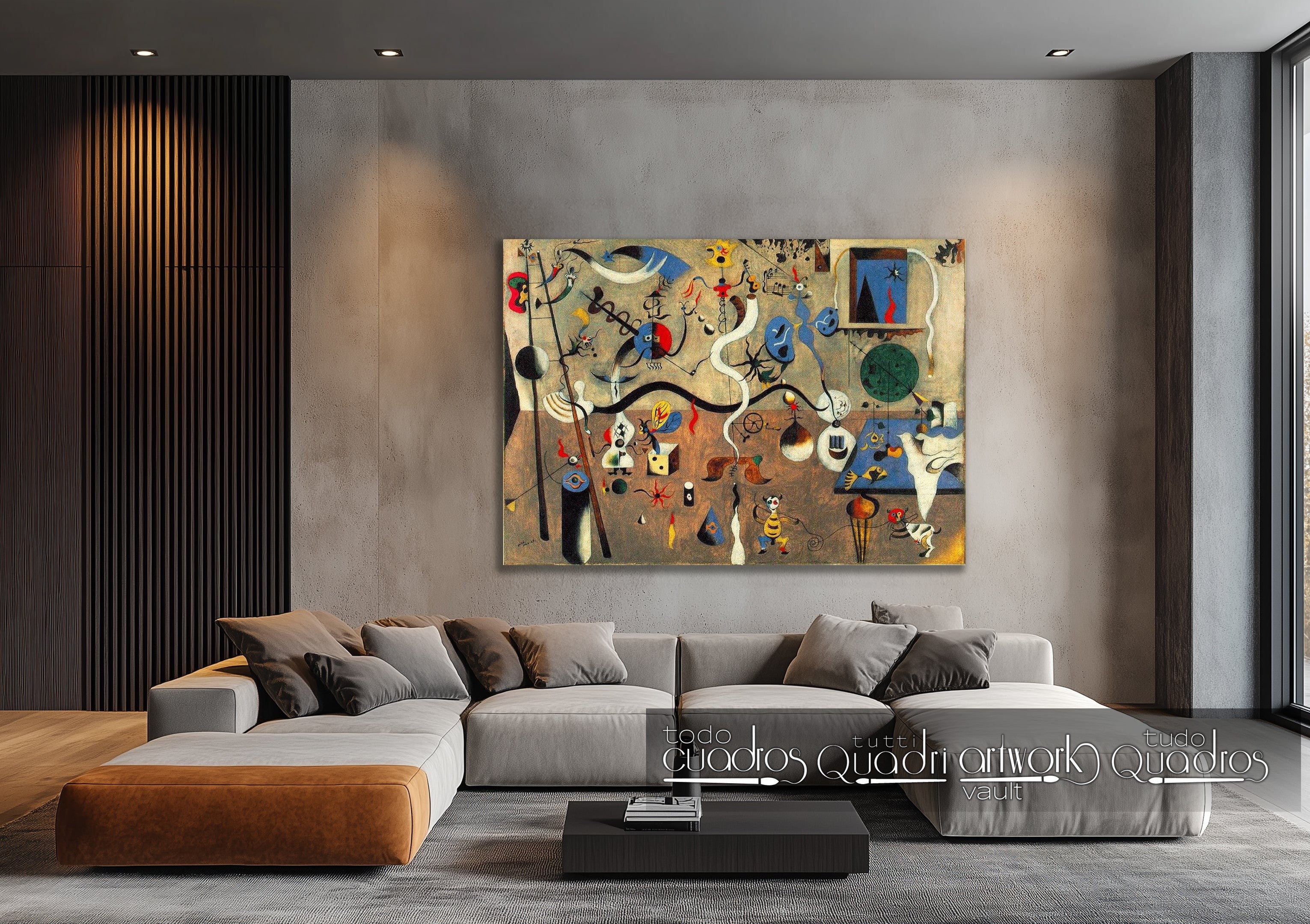 Il carnevale di Arlecchino, Miró