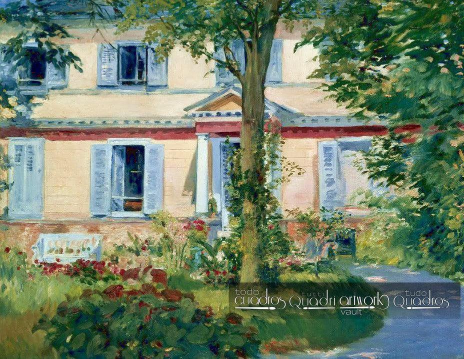 La casa a Rueil, Manet