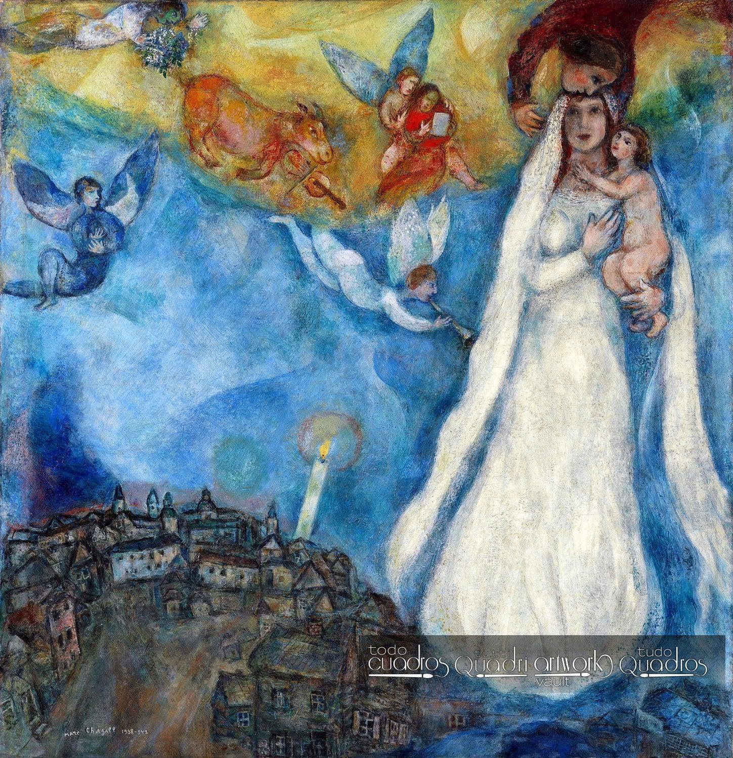 Madonna del villaggio, Chagall