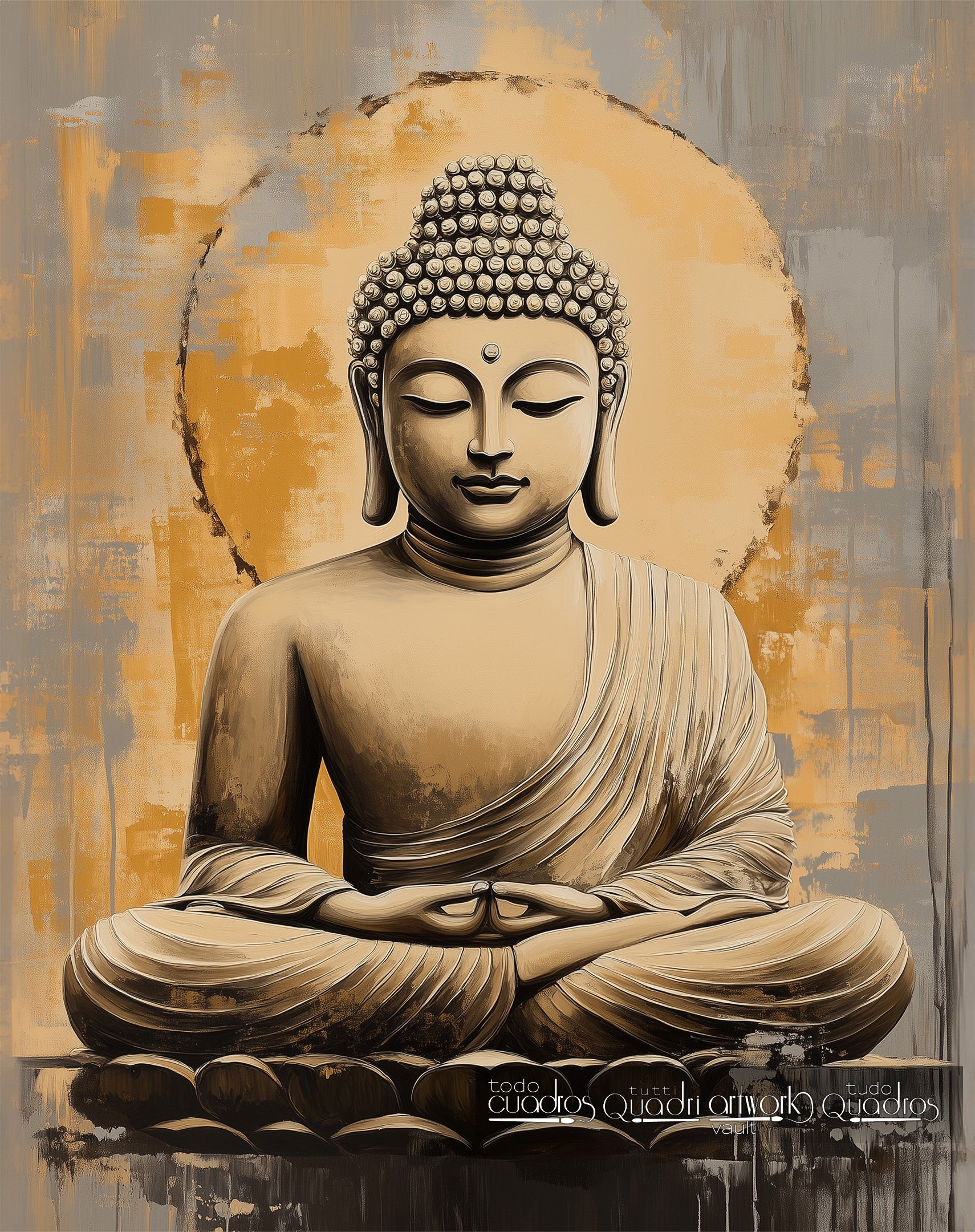 Buddha tra gli ocra