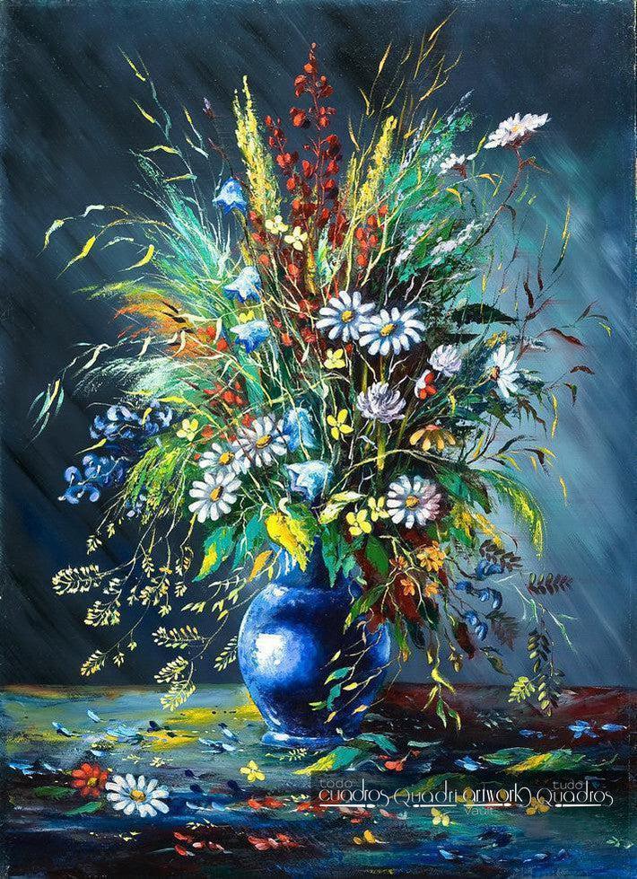 Scintille di Neon, Olio Floreale