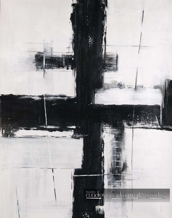 Intersezione in bianco e nero