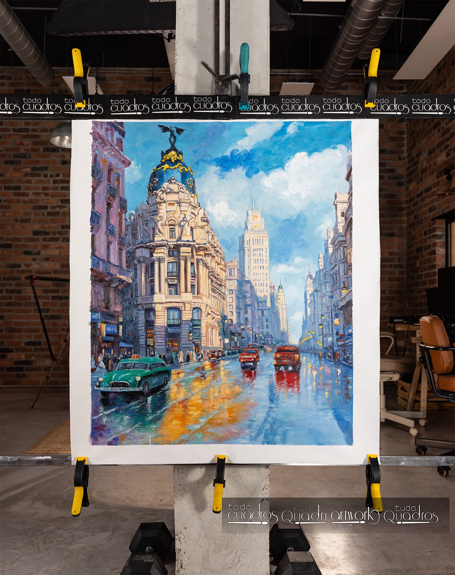 Madrid in movimento, stile Monet