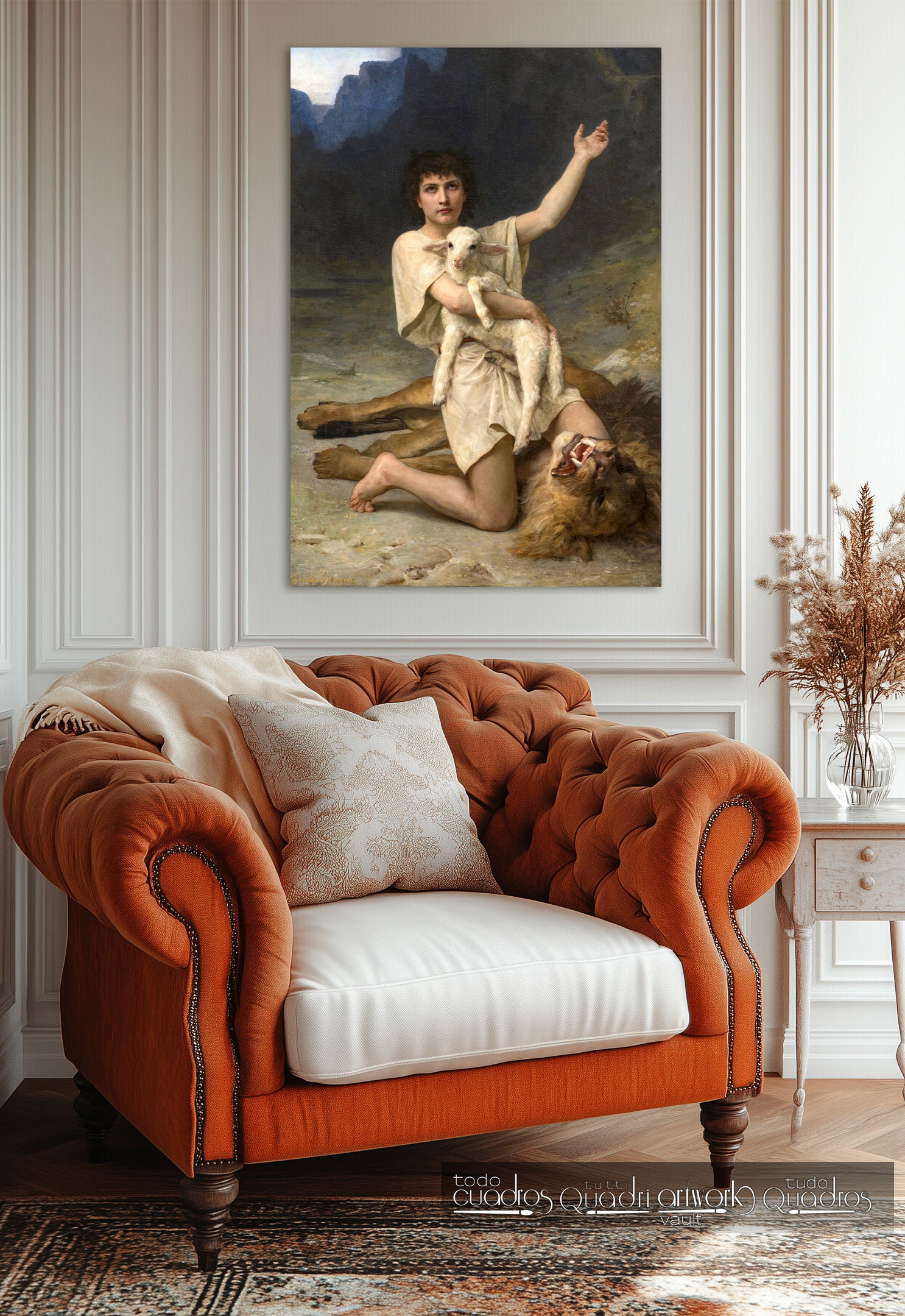 Il pastore Davide, Elizabeth Jane Gardner Bouguereau